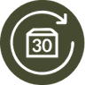 30 DAYS RETURN