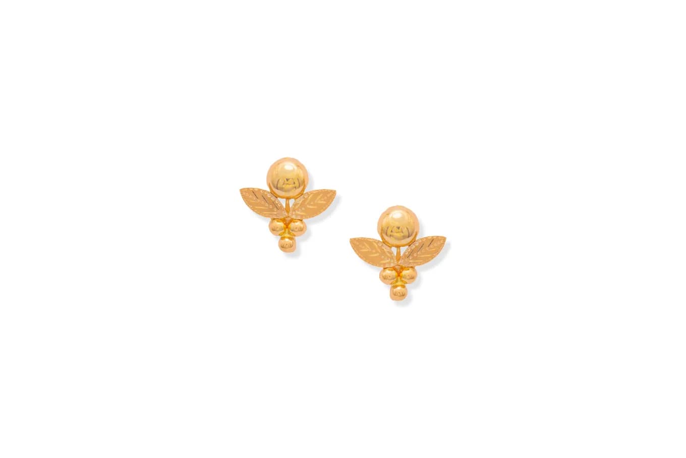 Golden Fly STUD EARRINGS