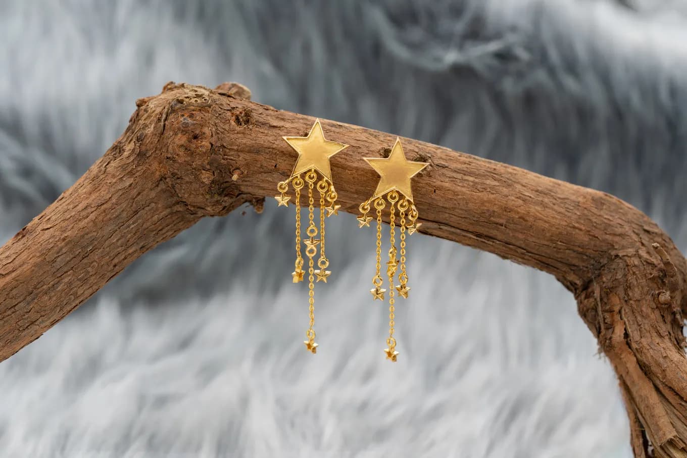 Starry Delights GOLD EARRINGS