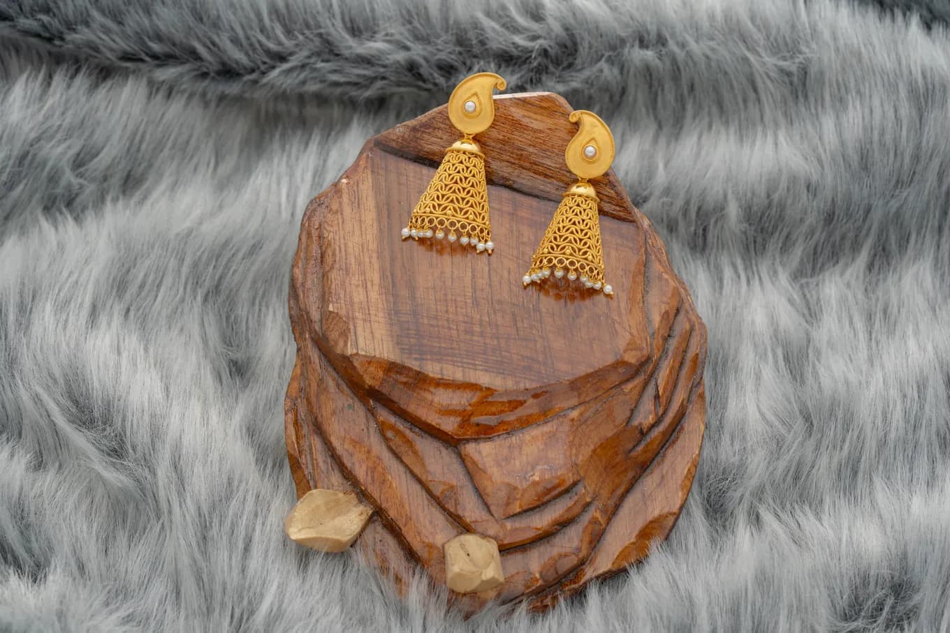 GOLD Chandelier Danglers