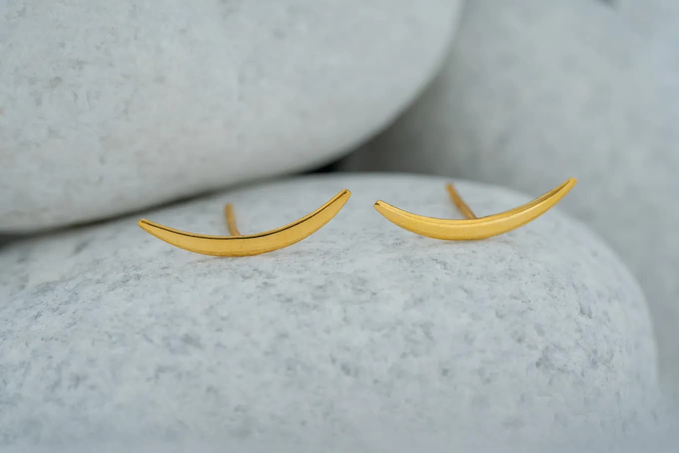Minimalist Gold Studs