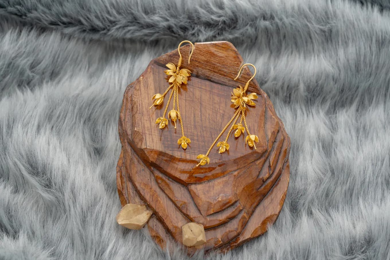 Floral Drop Earrings