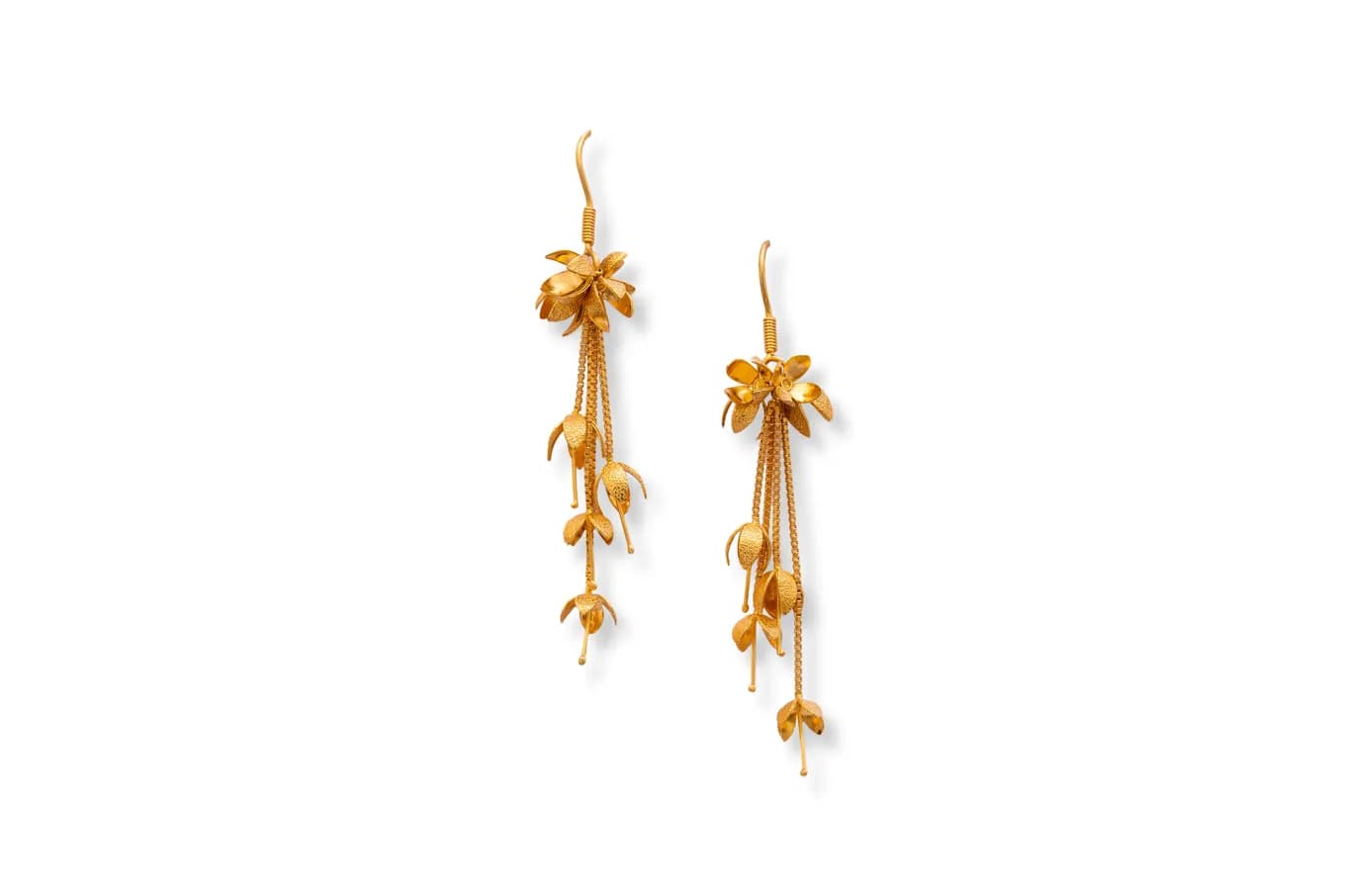 Floral Drop Earrings