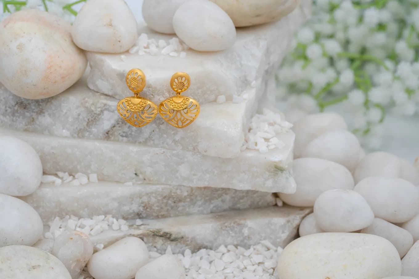 Radiant Nakshi Drop Earrings