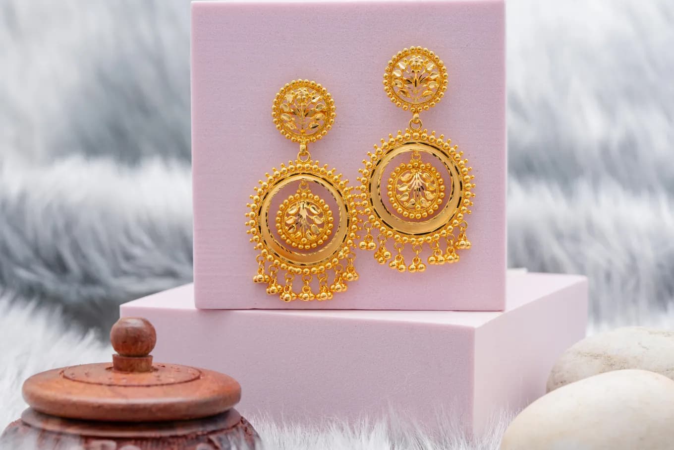 Aesthetic Gold Danglers