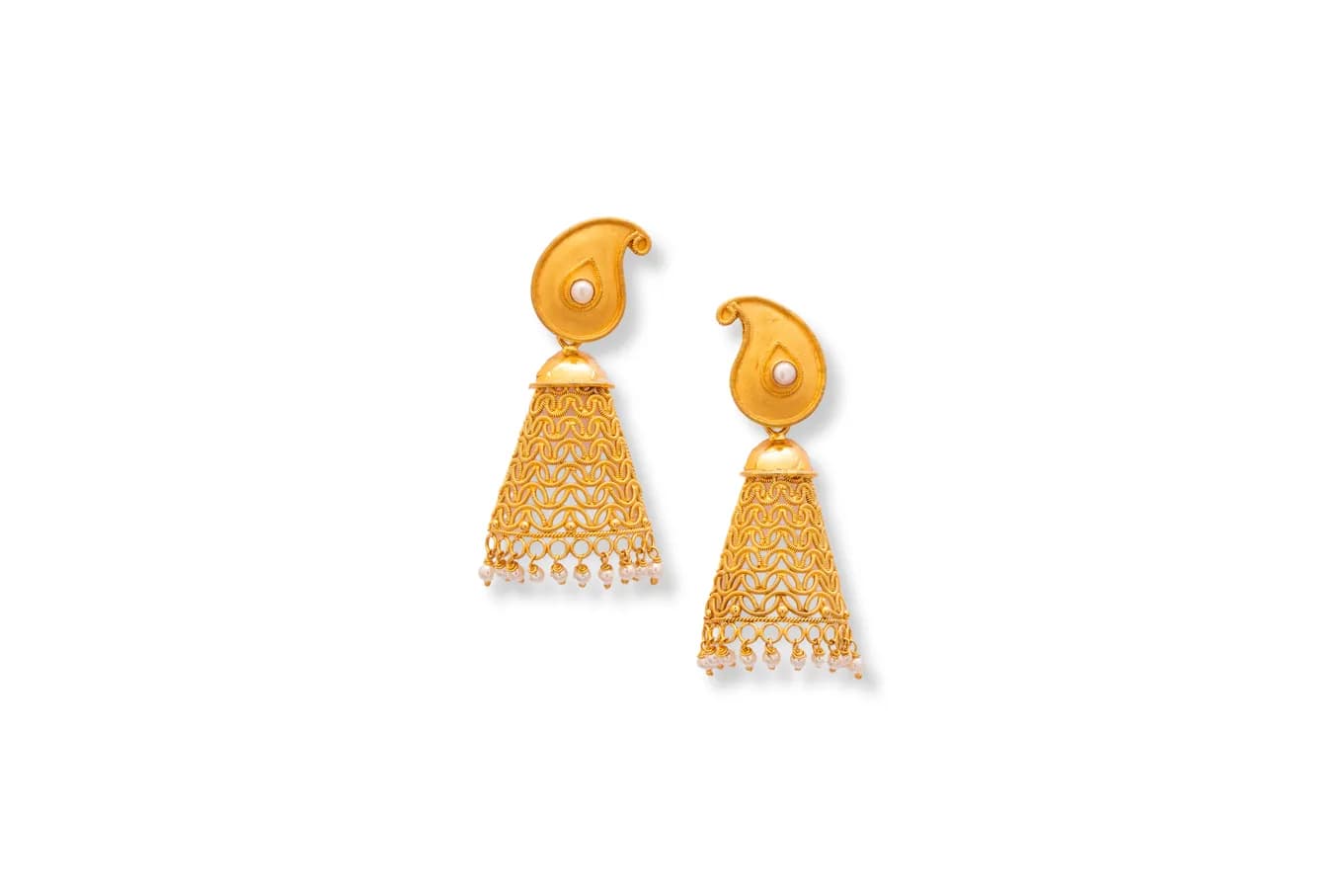 GOLD Chandelier Danglers