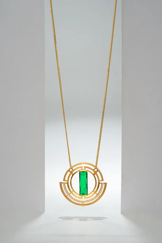 GOLDEN ORBIT PENDANT