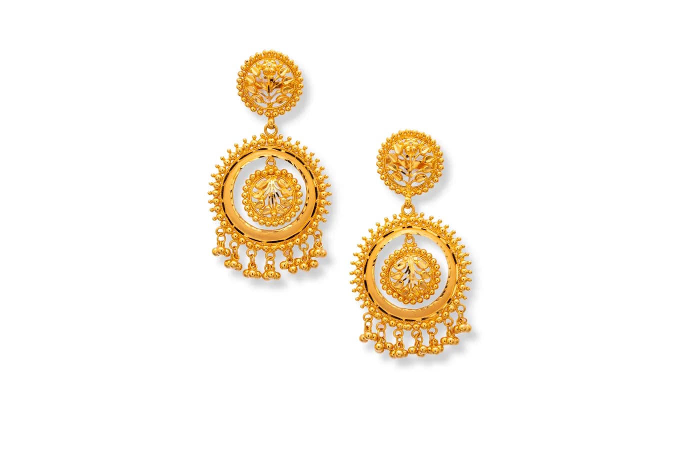 Aesthetic Gold Danglers