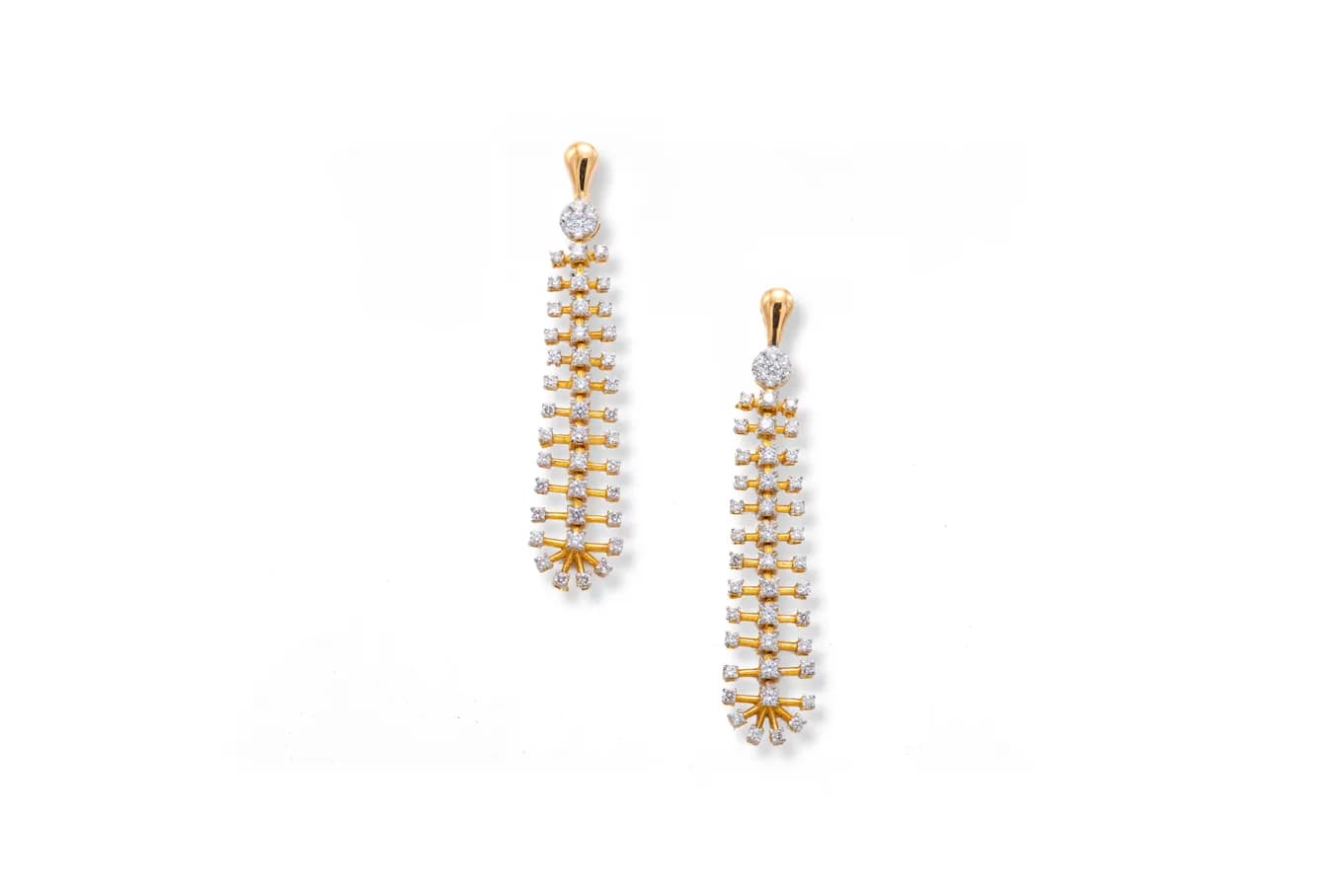 SPARKLING DUO  (18K WITH  NATURAL DIAMONDS)
