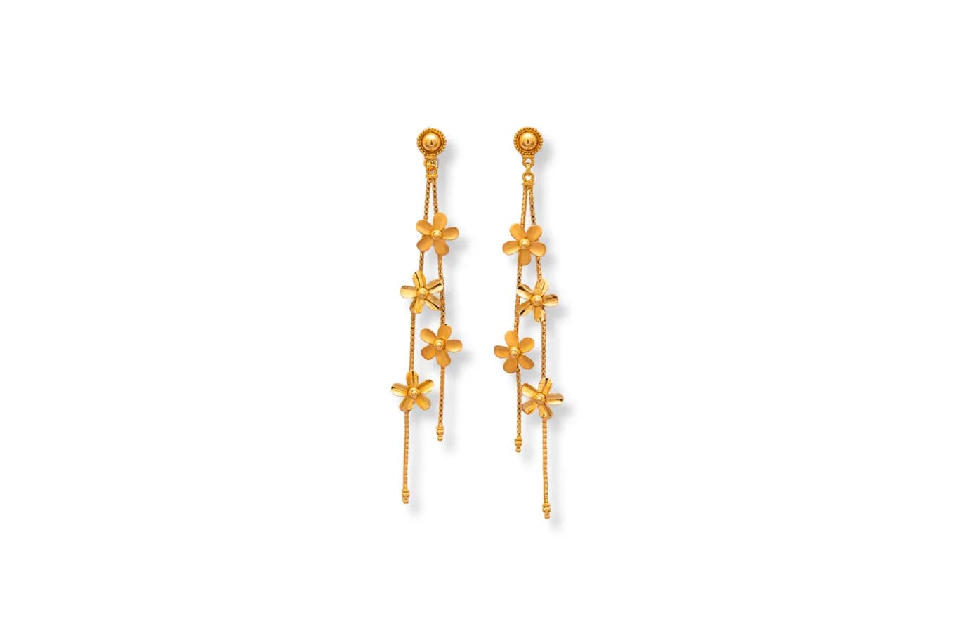 Dazzling Floral Delight Earrings