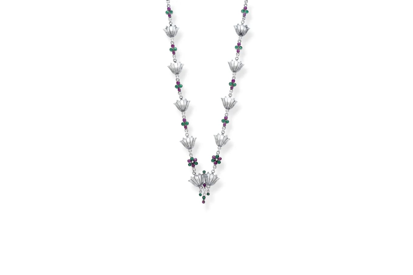 SILVER PADMA HAAR