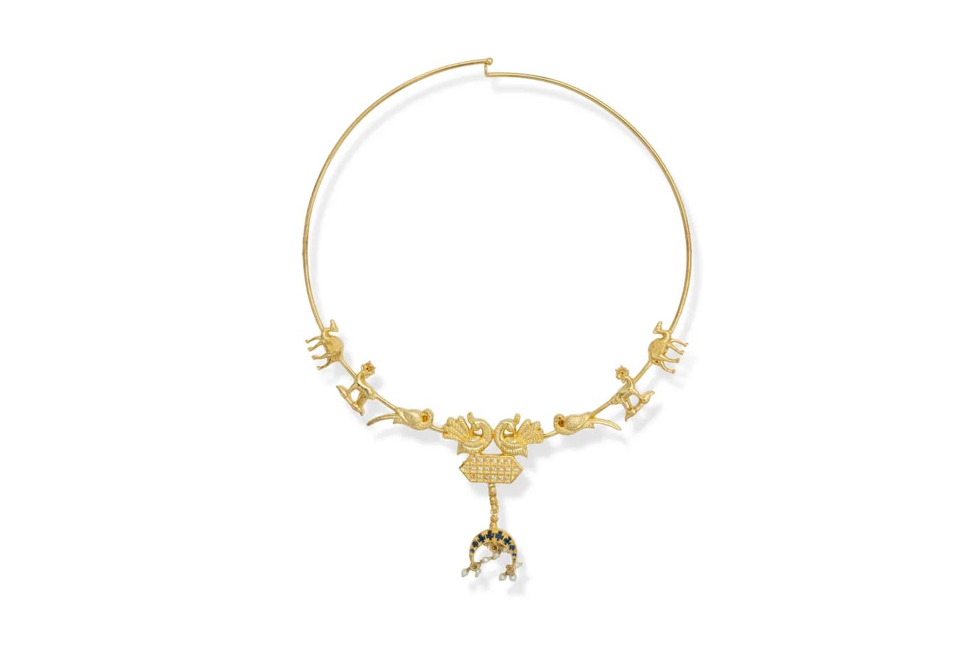 NATURE'S PARADE SILVER NECKLACE