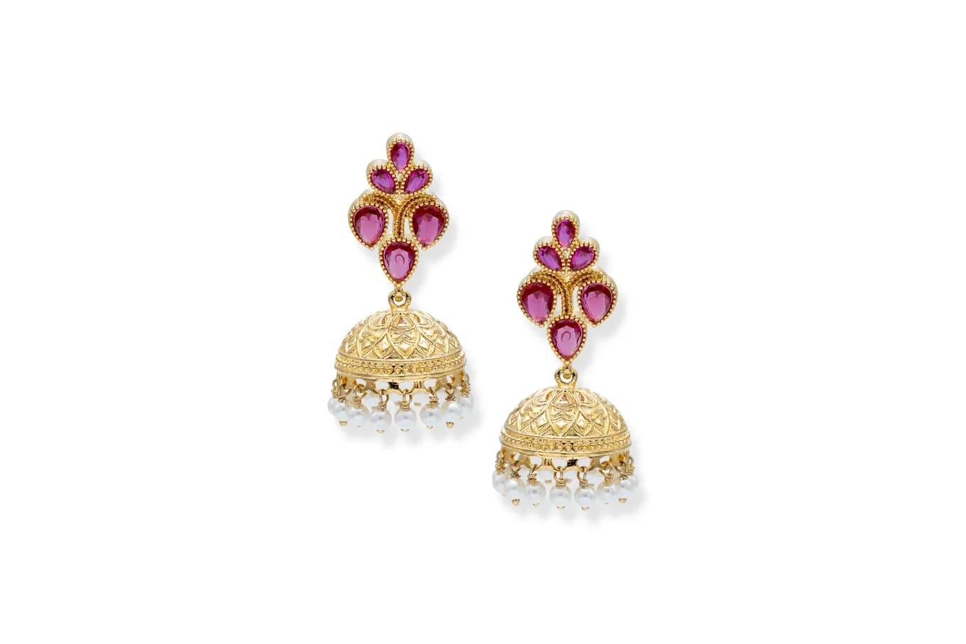 RUBY RED NECKLACE SET