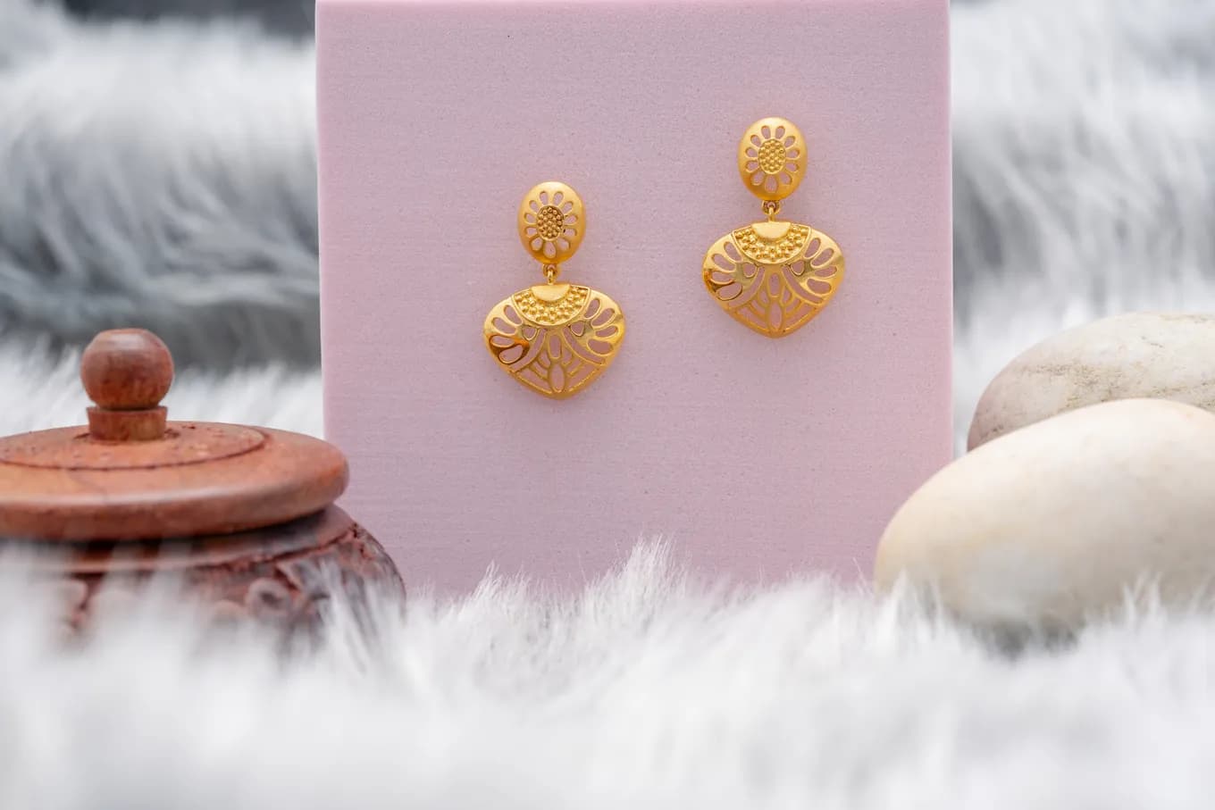 Radiant Nakshi Drop Earrings