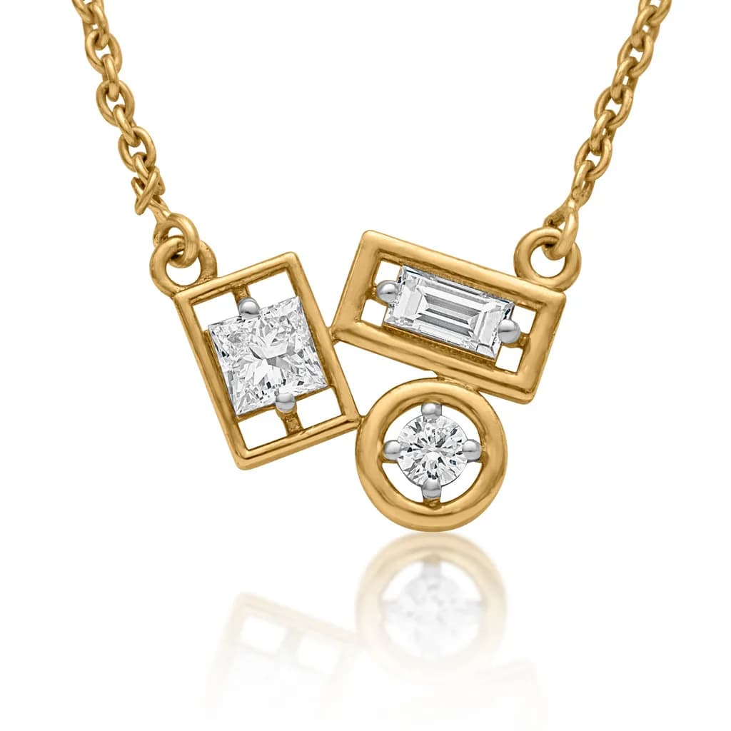 TRIO HARMONY (18K WITH NATURAL DIAMONDS)