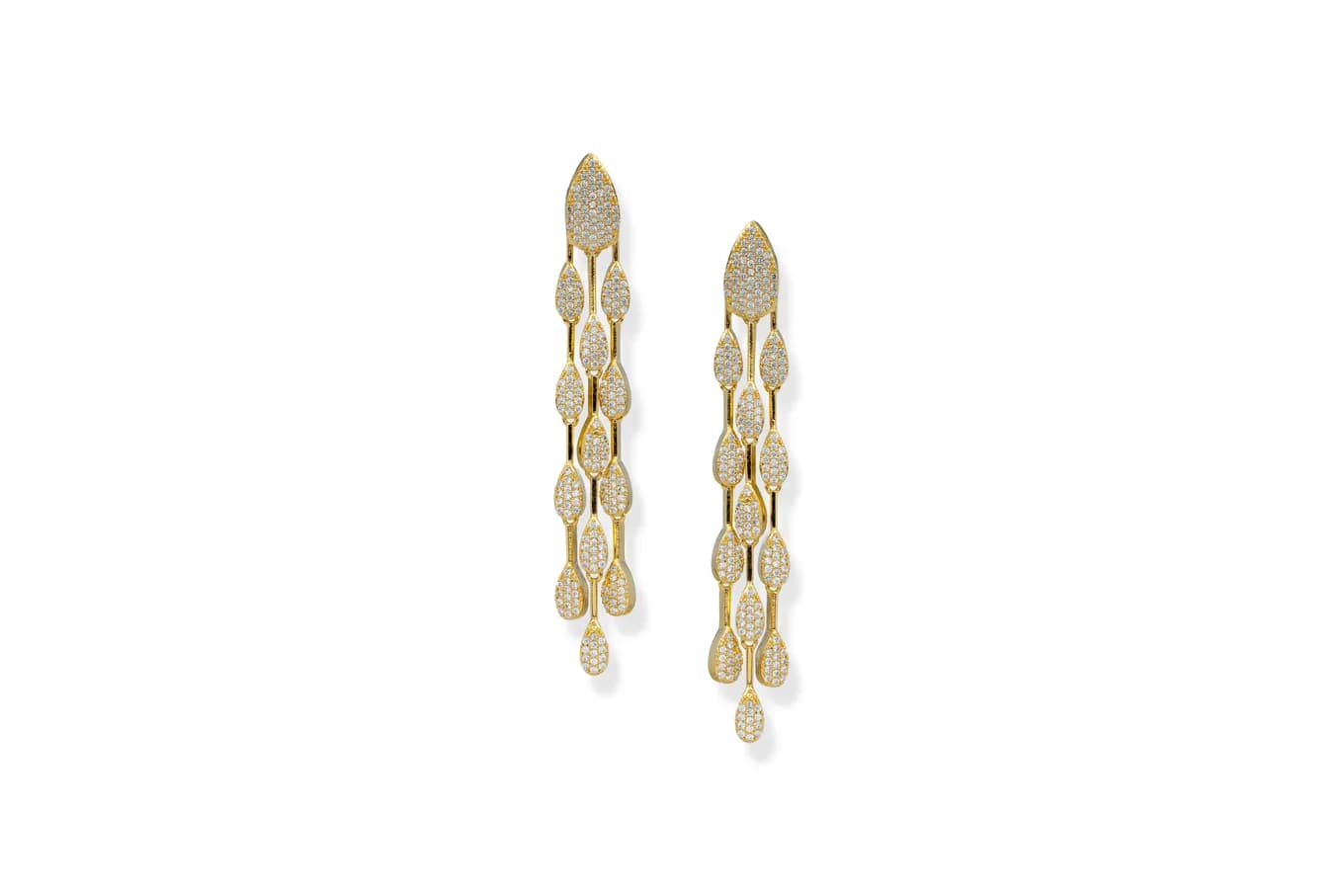 SILVER TASSEL DANGLERS