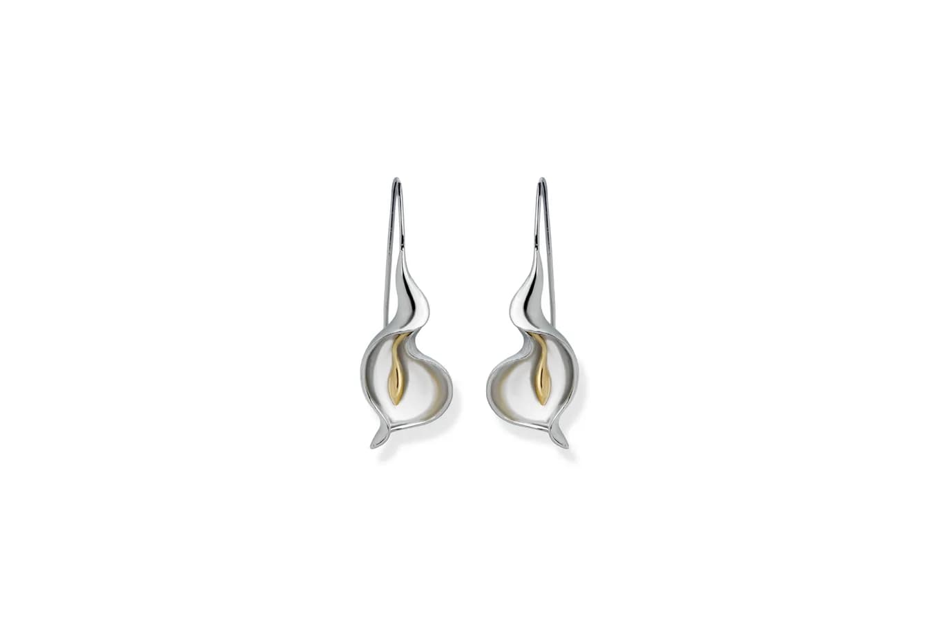 CALLA LILY DROP EARRINGS
