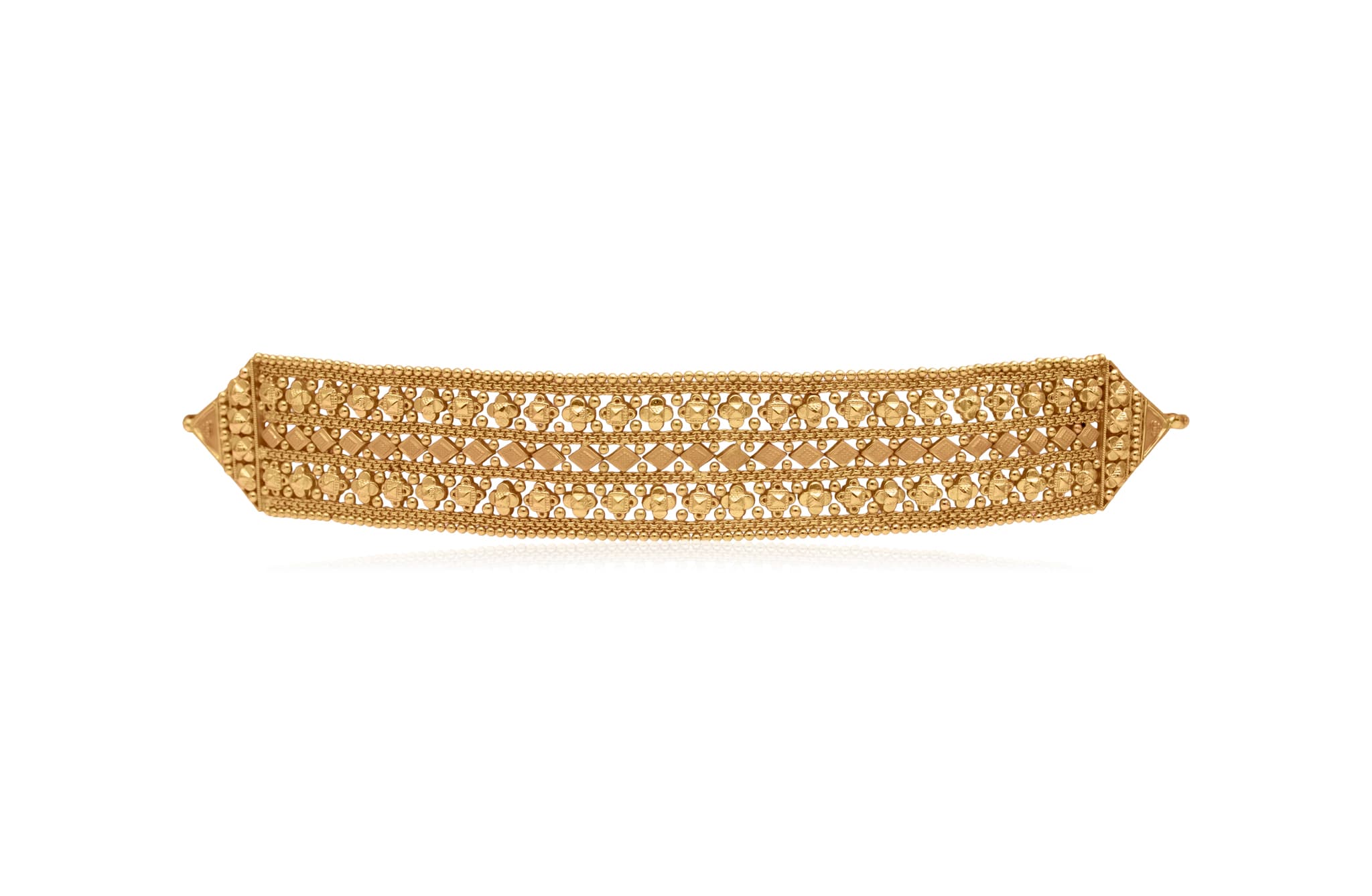 22K GOLD CHOKER NECKLACE
