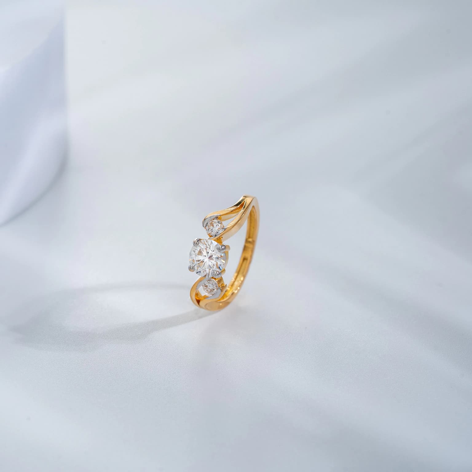TRIO DIAMOND RING (14K WITH LAB GROWN DIAMONDS)
