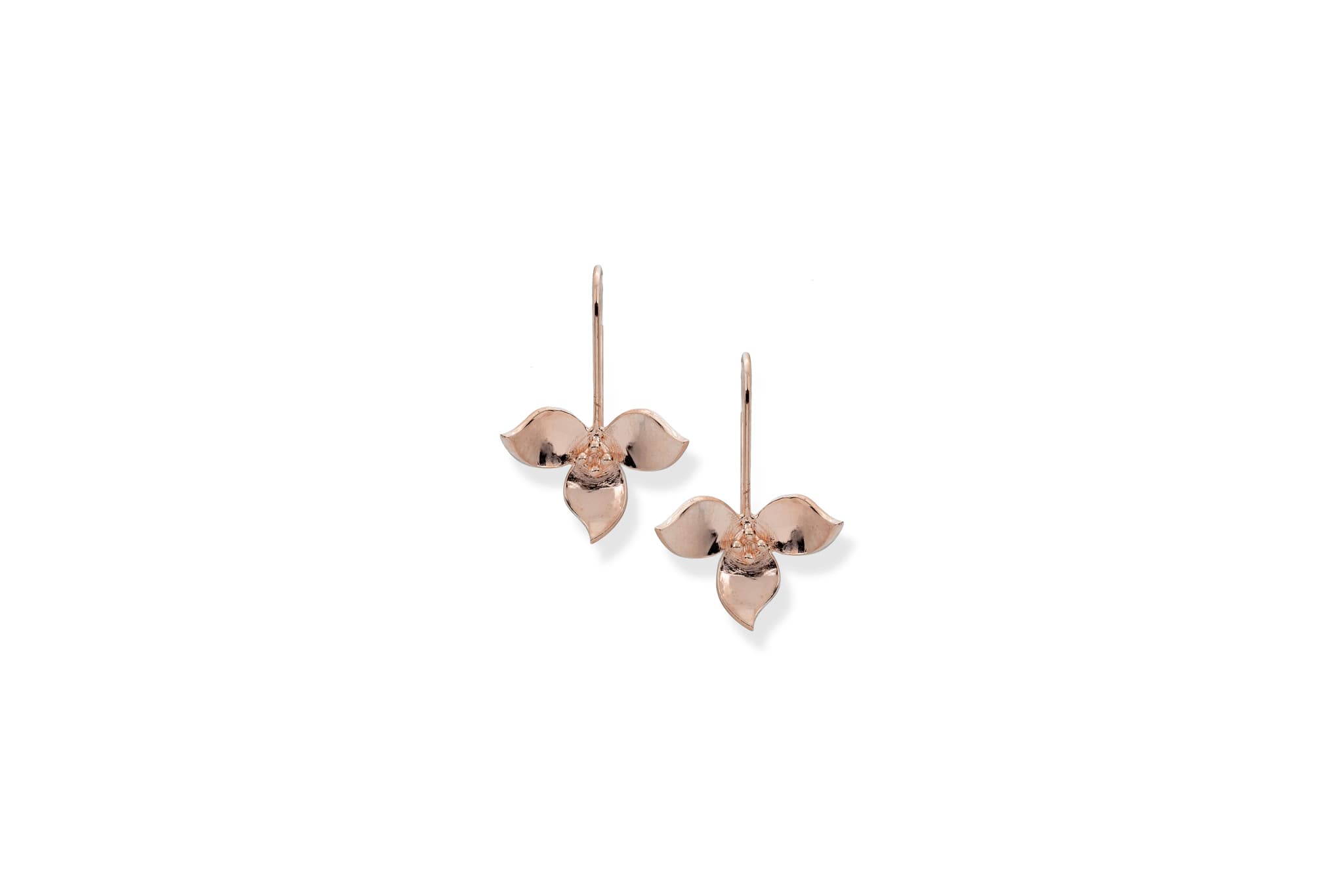 BLOOMING FLORAL SILVER EARRINGS