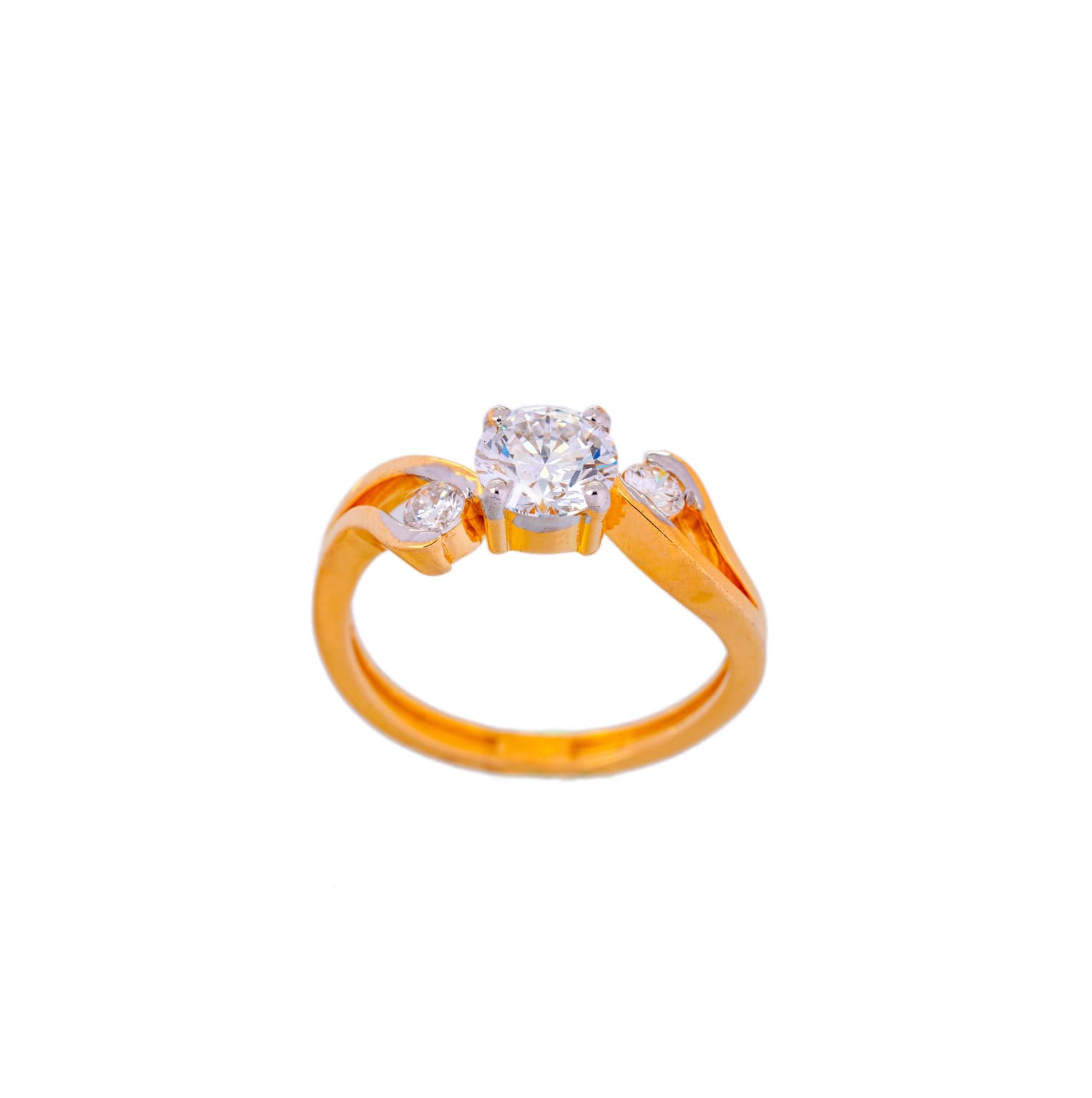 TRIO DIAMOND RING (18K WITH LAB GROWN DIAMONDS)