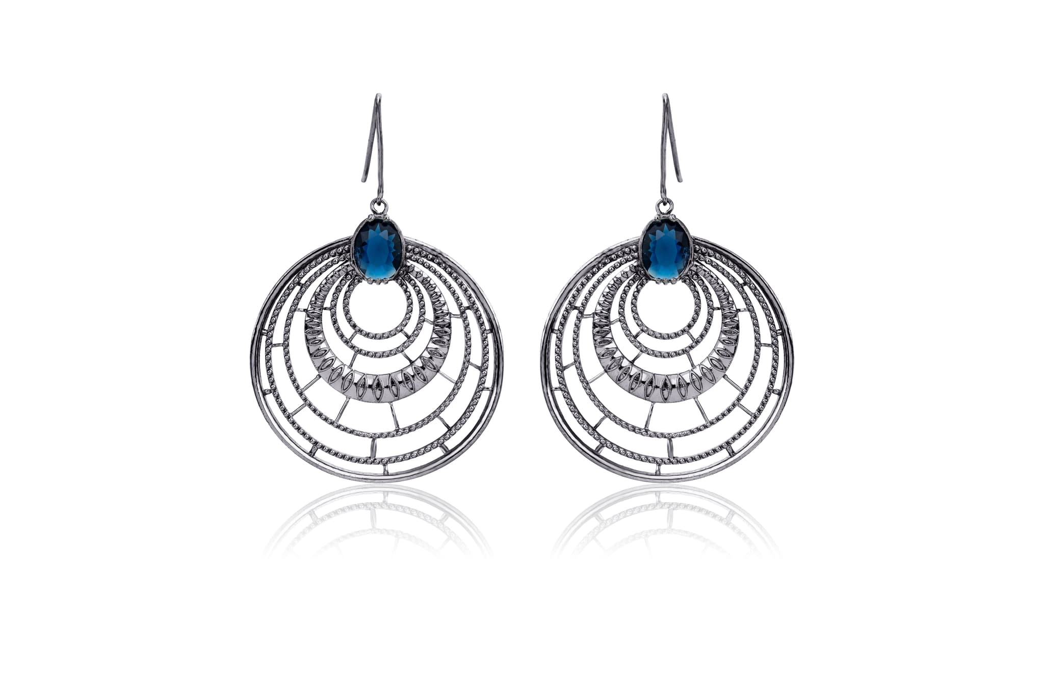 NEEL RAGA SILVER EARRINGS