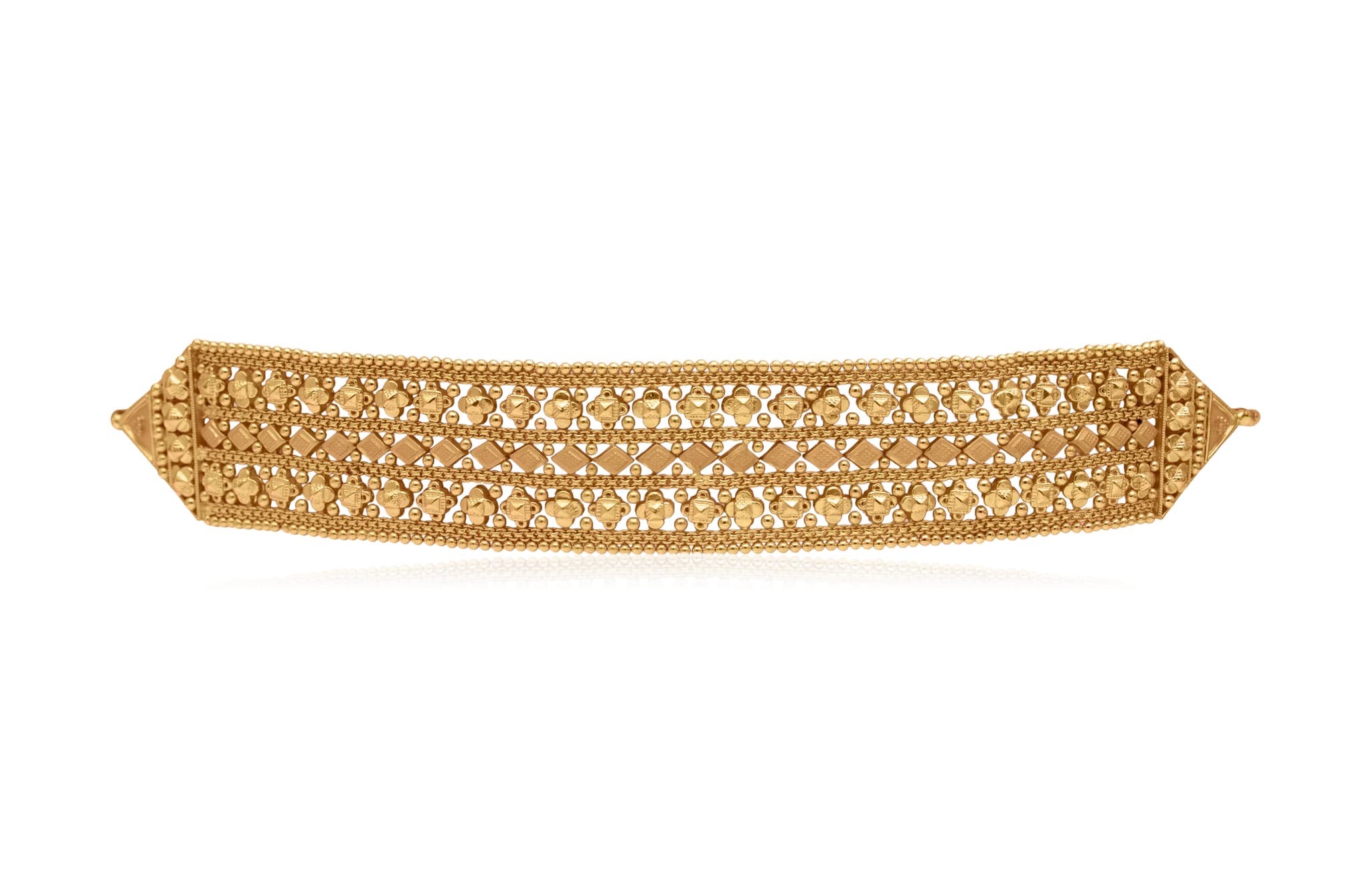 22K GOLD CHOKER NECKLACE
