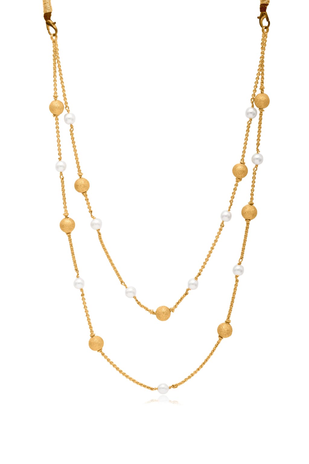 DUAL LAYER GOLD NECKLACE