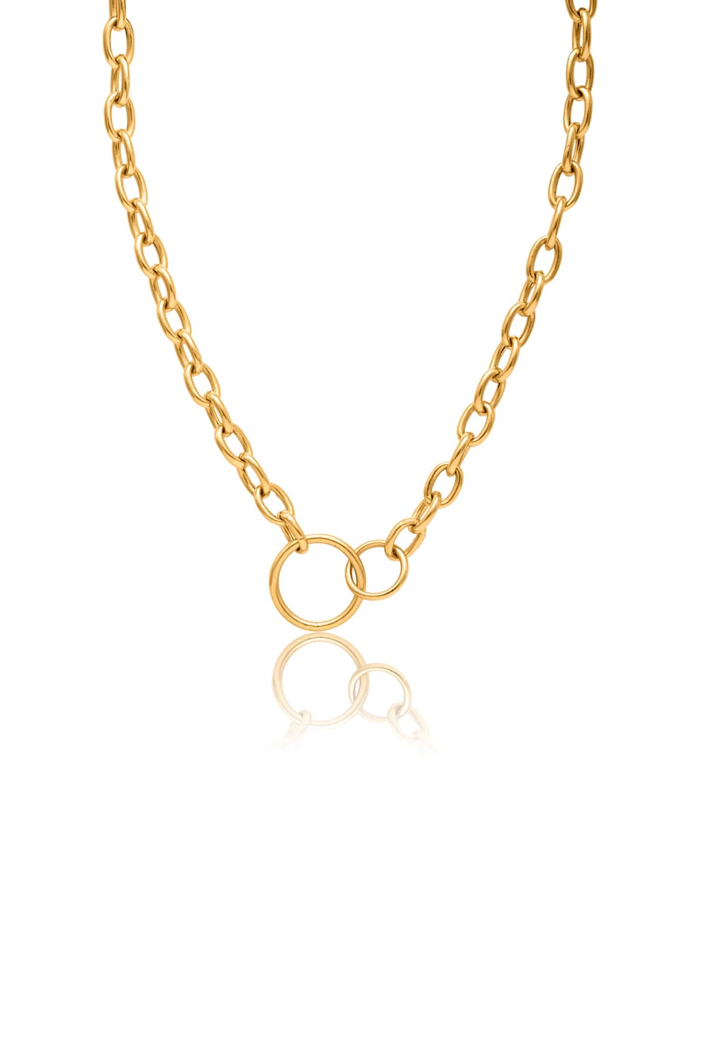GOLD LINK CHAIN NECKLACE