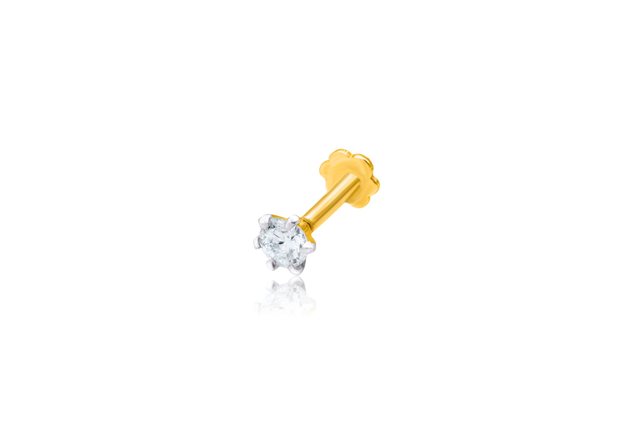 DIAMOND DOT NOSEPIN (14K WITH LAB GROWN DIAMONDS)