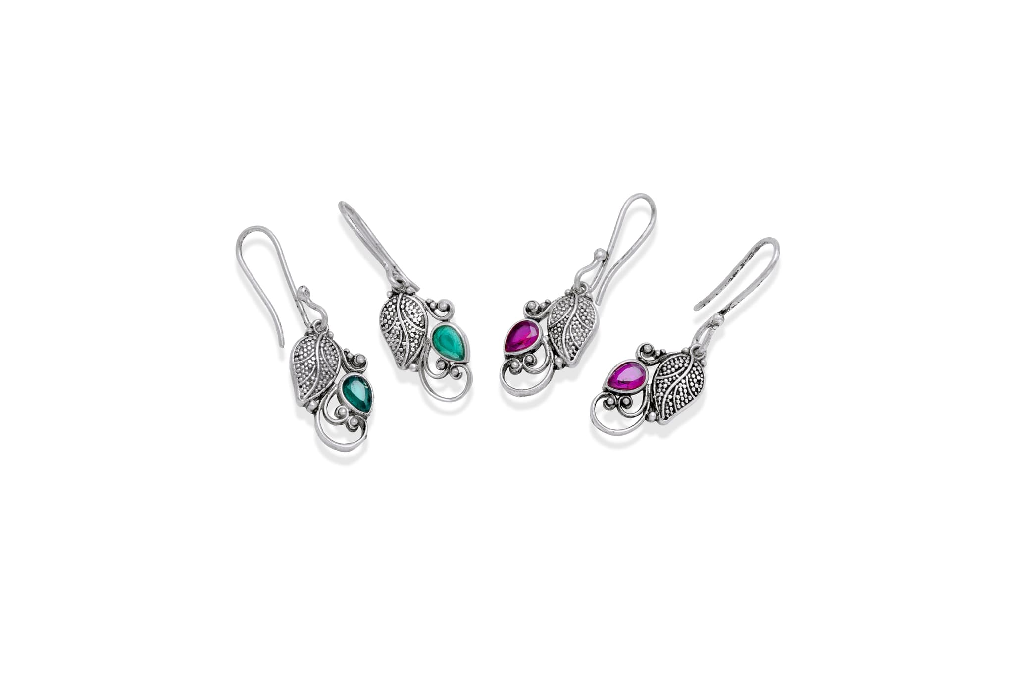 GORGEOUS SILVER DROP EARRING