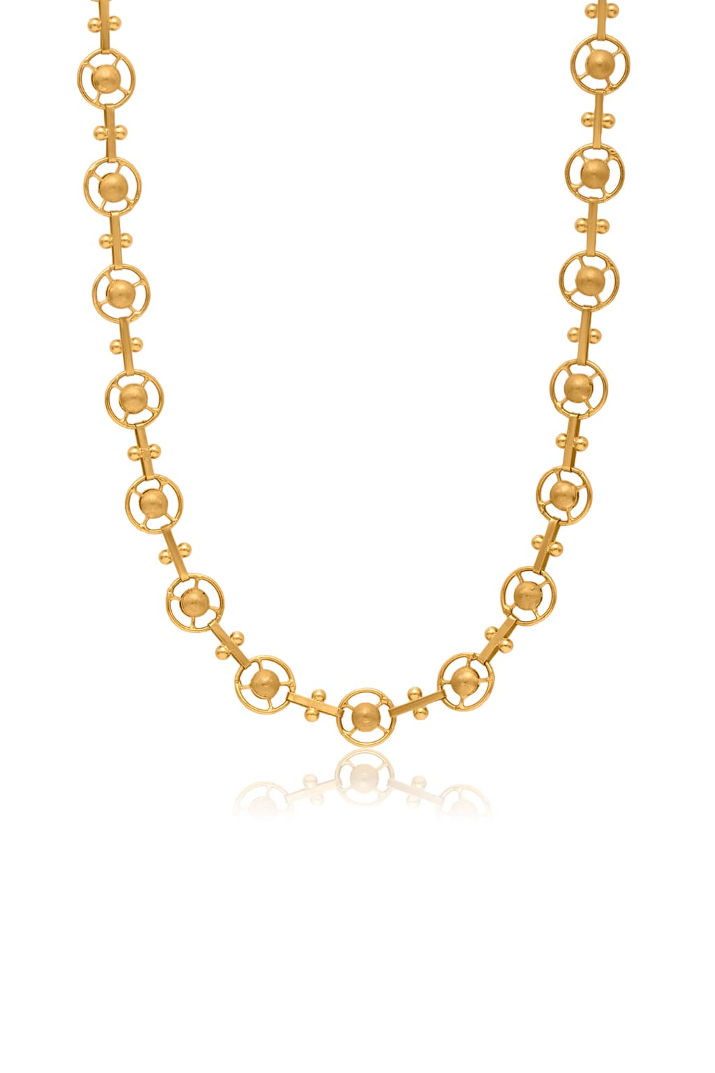 22K GOLD LOOP NECKLACE