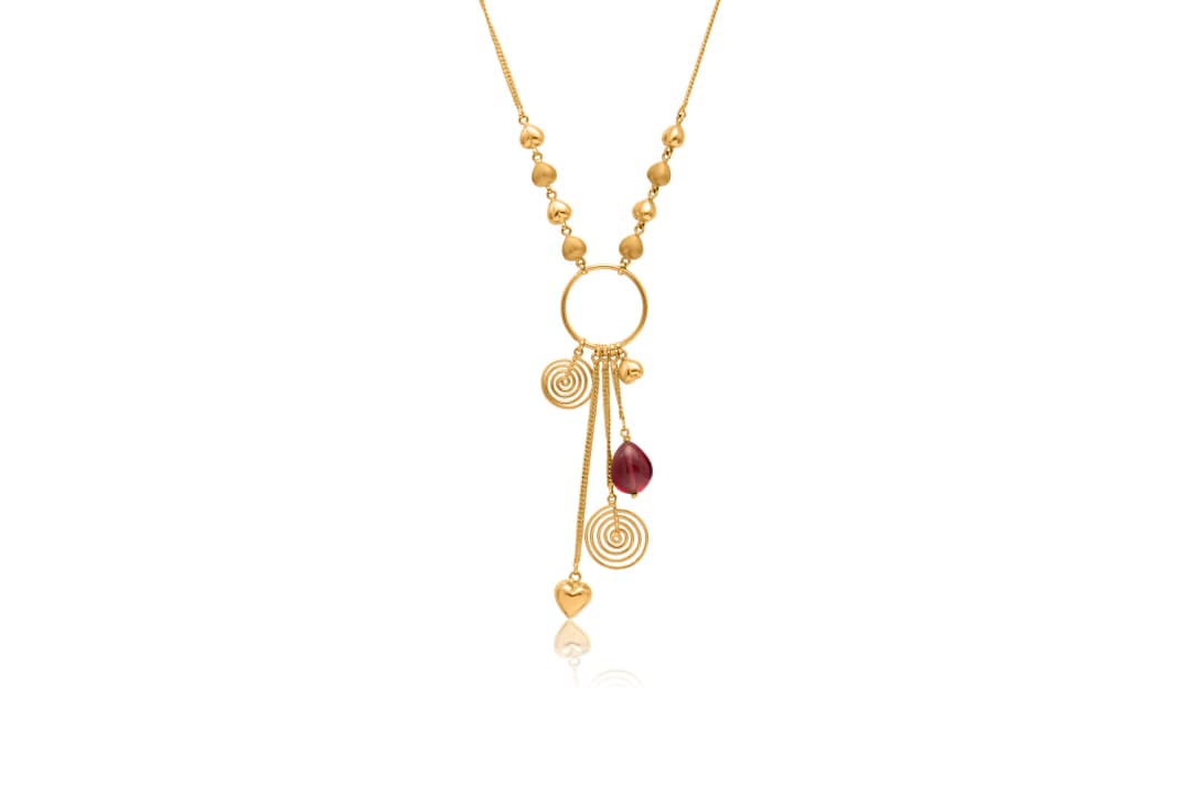 TIMELESS SPARKLE GOLD NECKLACE