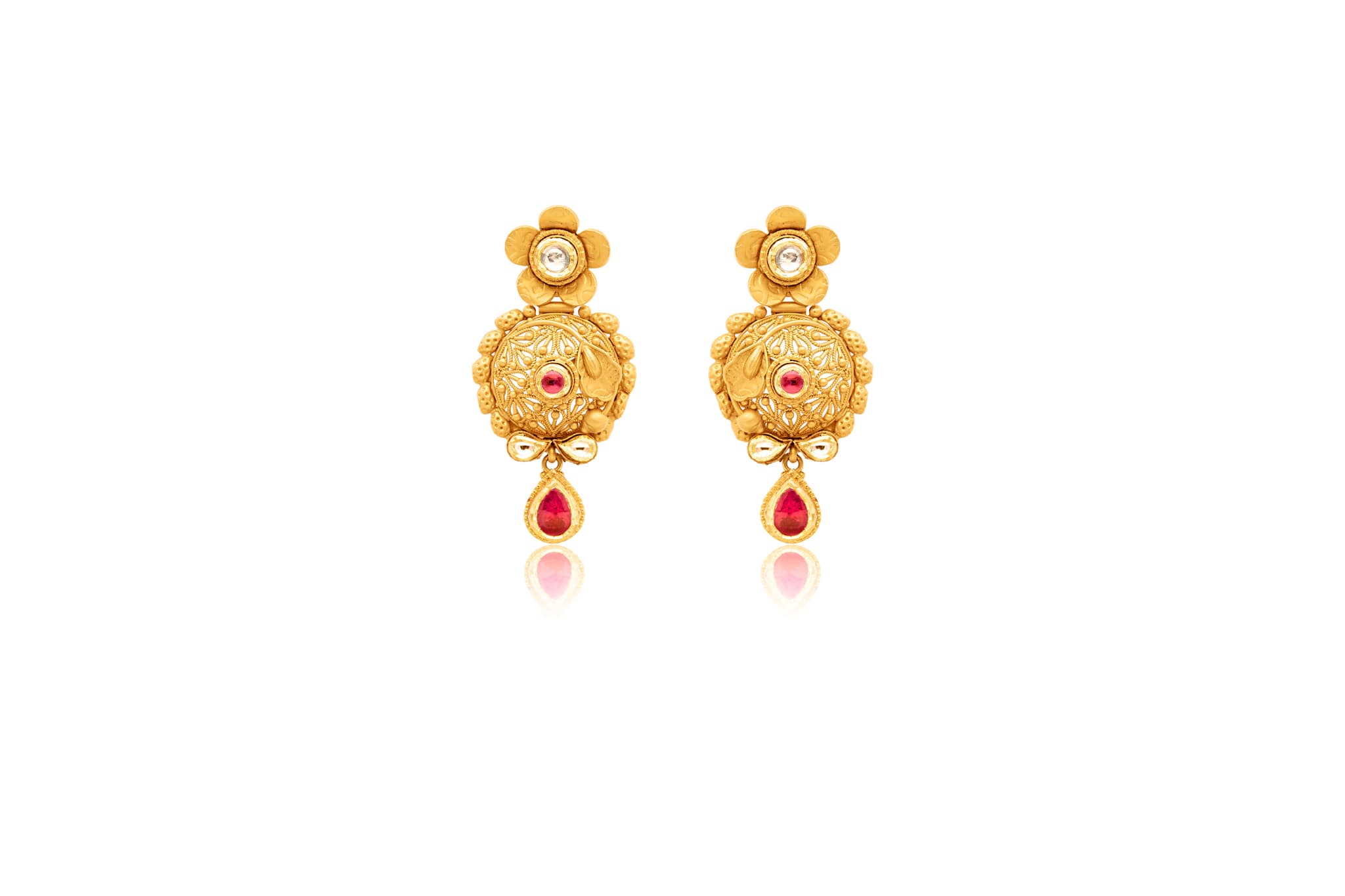 22K GOLD TRADITIONAL NECKLACE SET