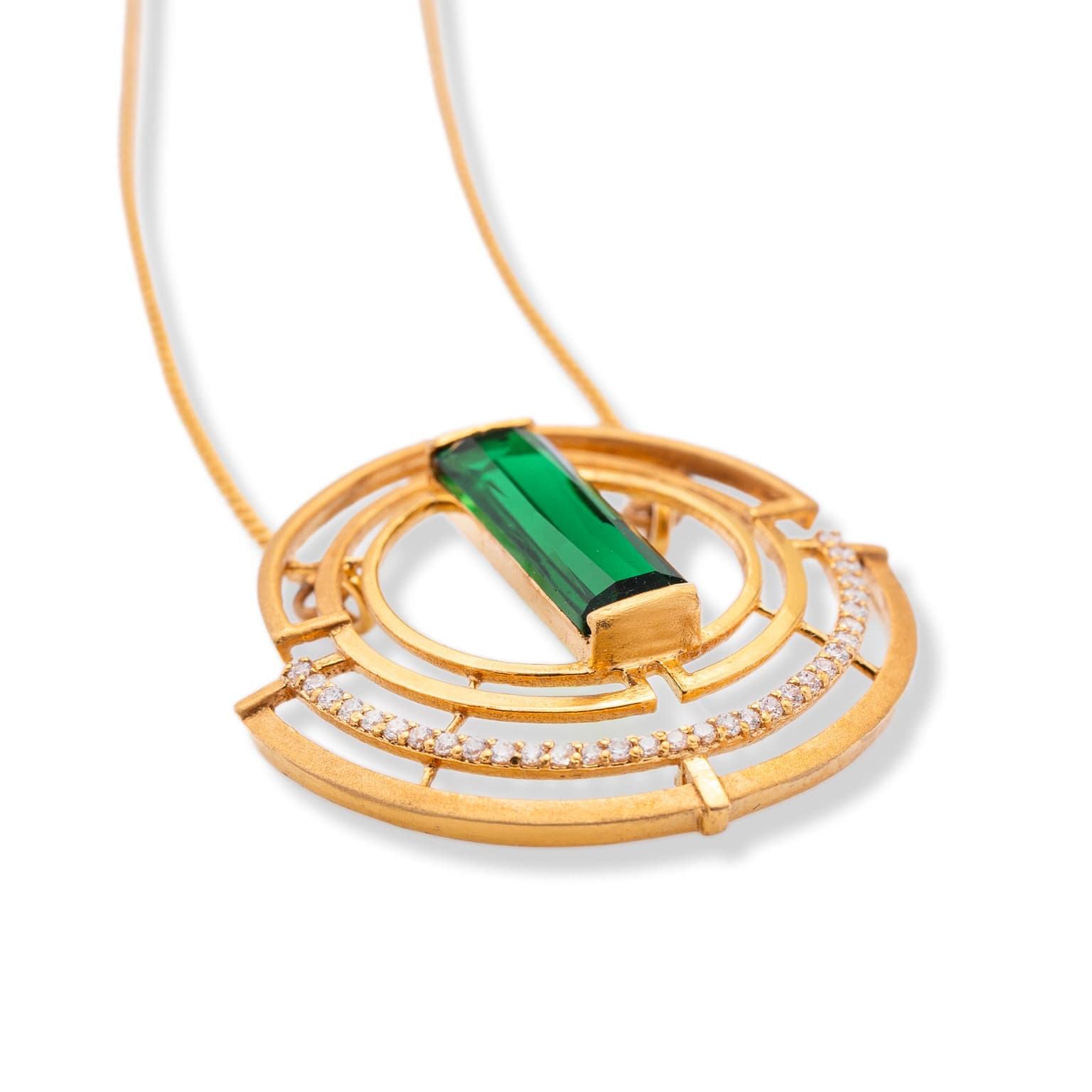 GOLDEN ORBIT PENDANT