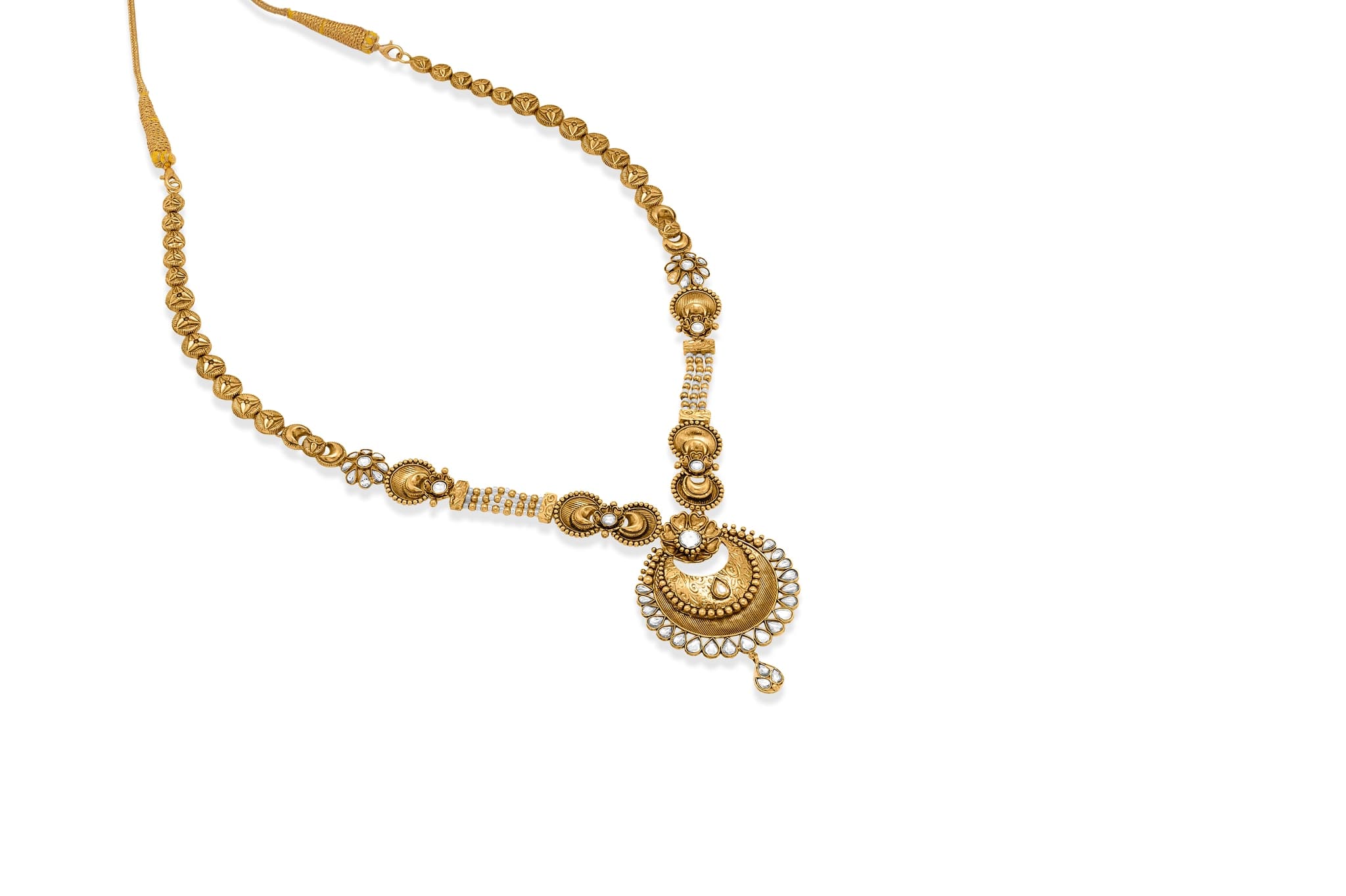 CHANDBALI GOLD NECKLACE SET