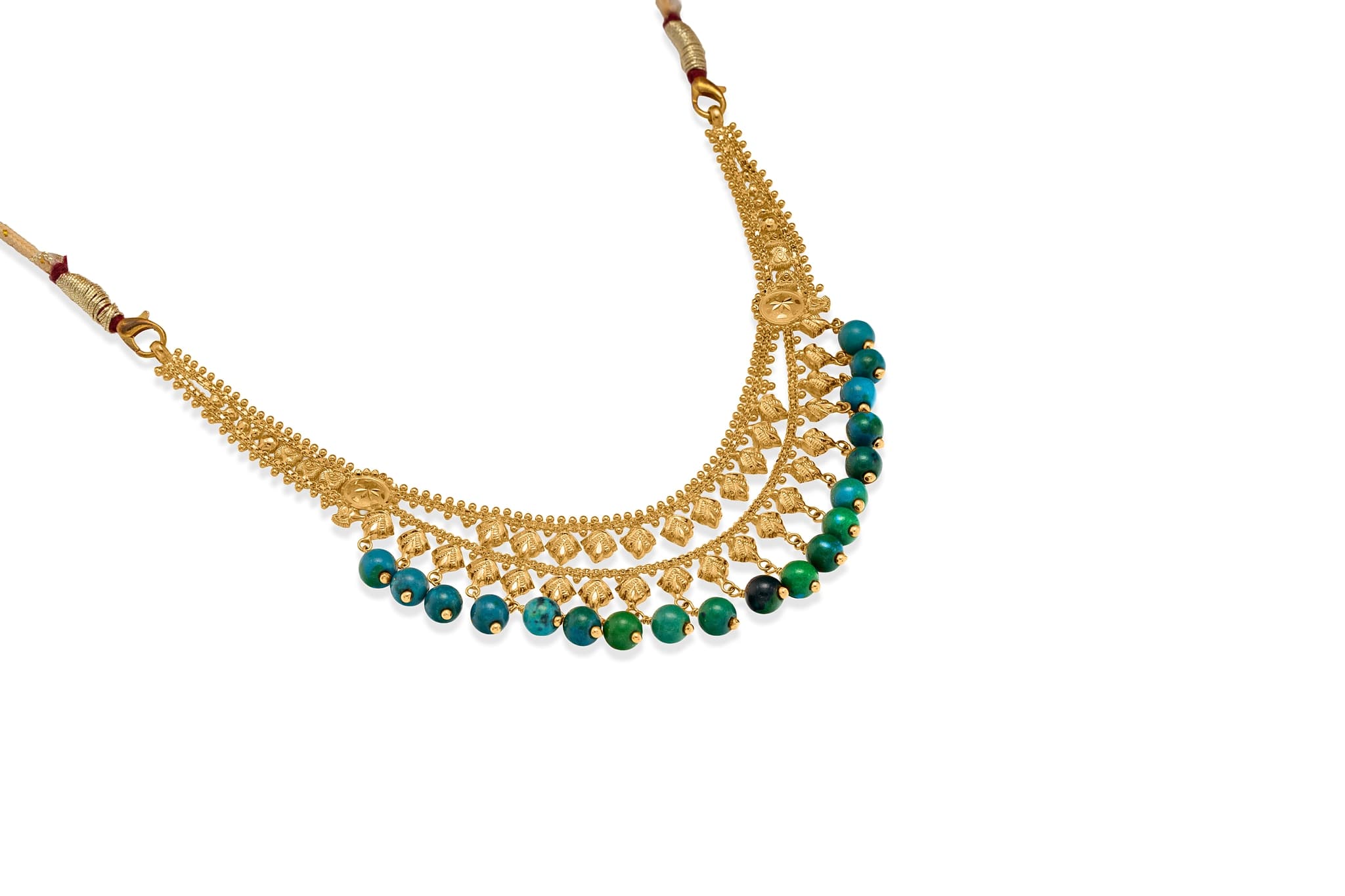 ROYAL INDIAN GOLD NECKLACE