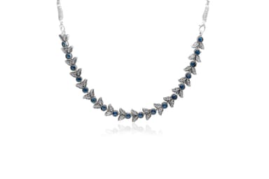 FOREST WHISPER SILVER NECKLACE SET