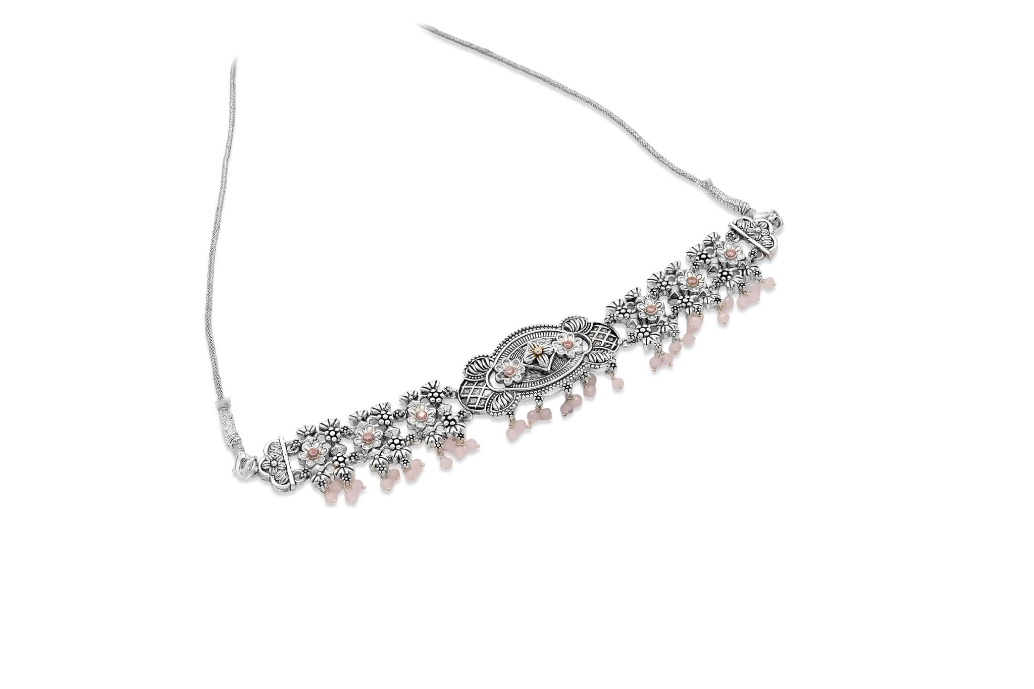 92.5 SILVER CHOKER NECKLACE