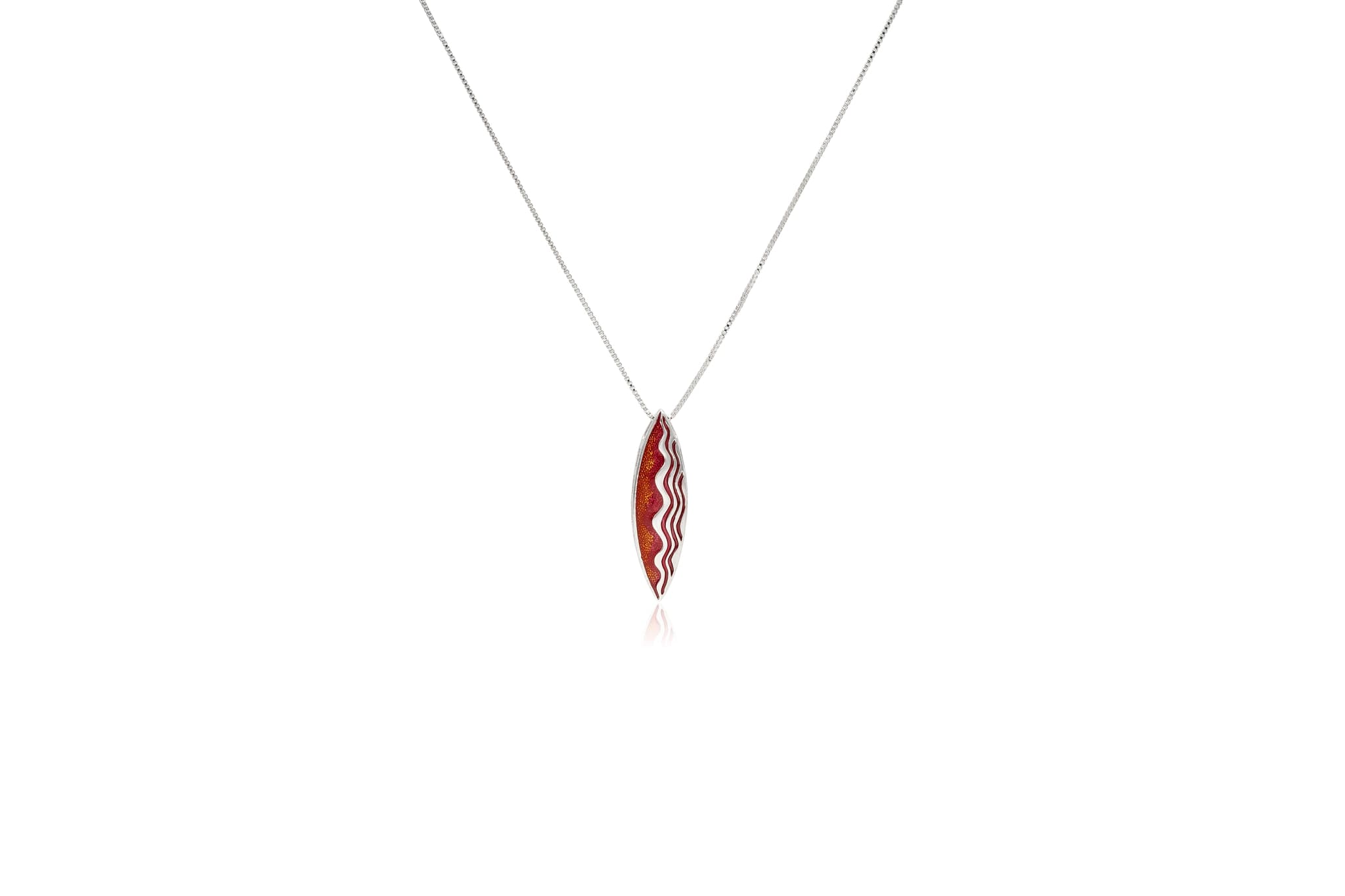 SILVER STREAM  PENDANT SET