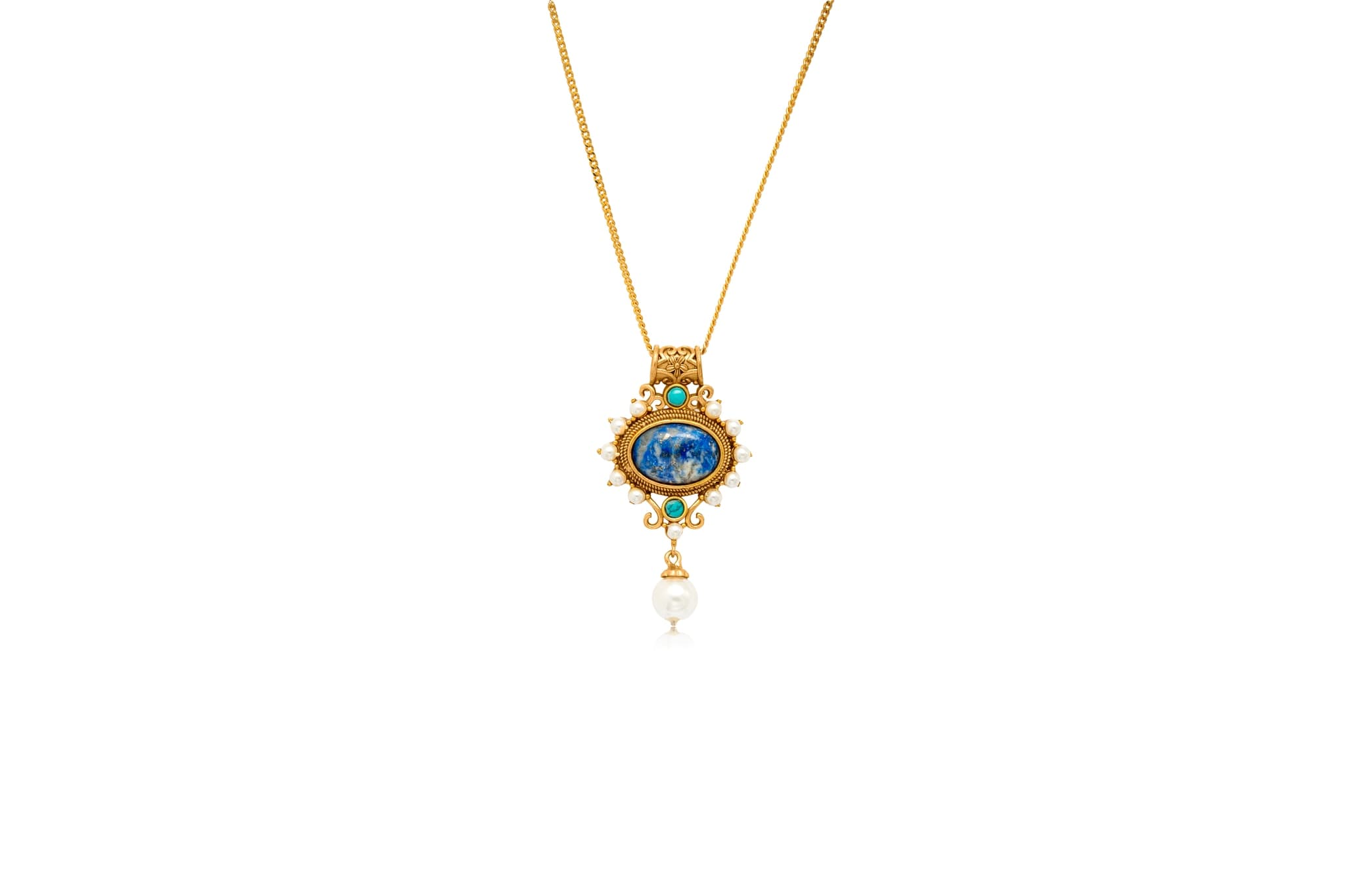 CLASSIC IMPERIAL SILVER PENDANT