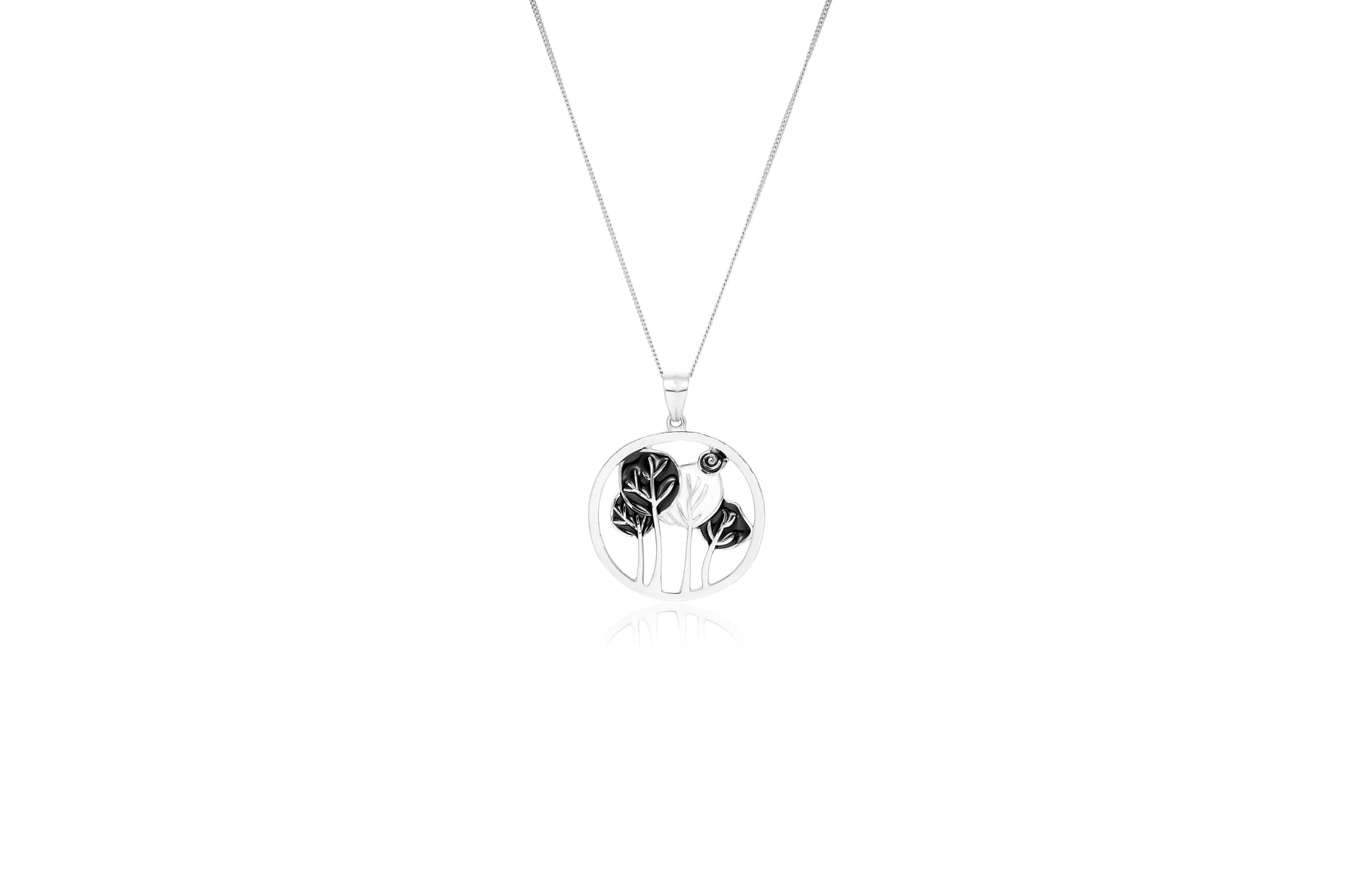 VERDURE SILVER PENDANT
