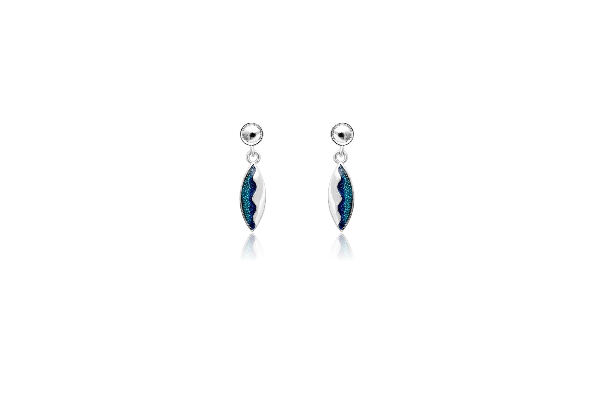 SILVER STREAM  PENDANT SET