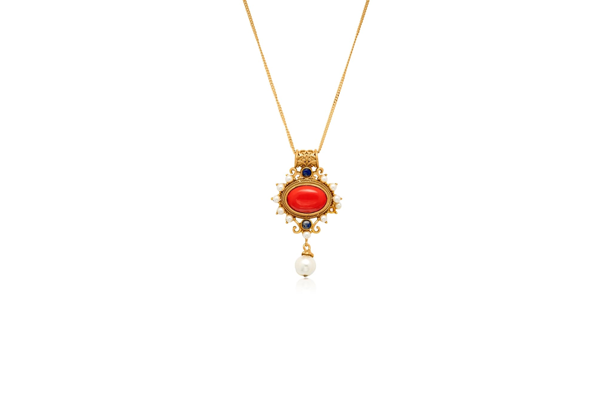 CLASSIC IMPERIAL SILVER PENDANT