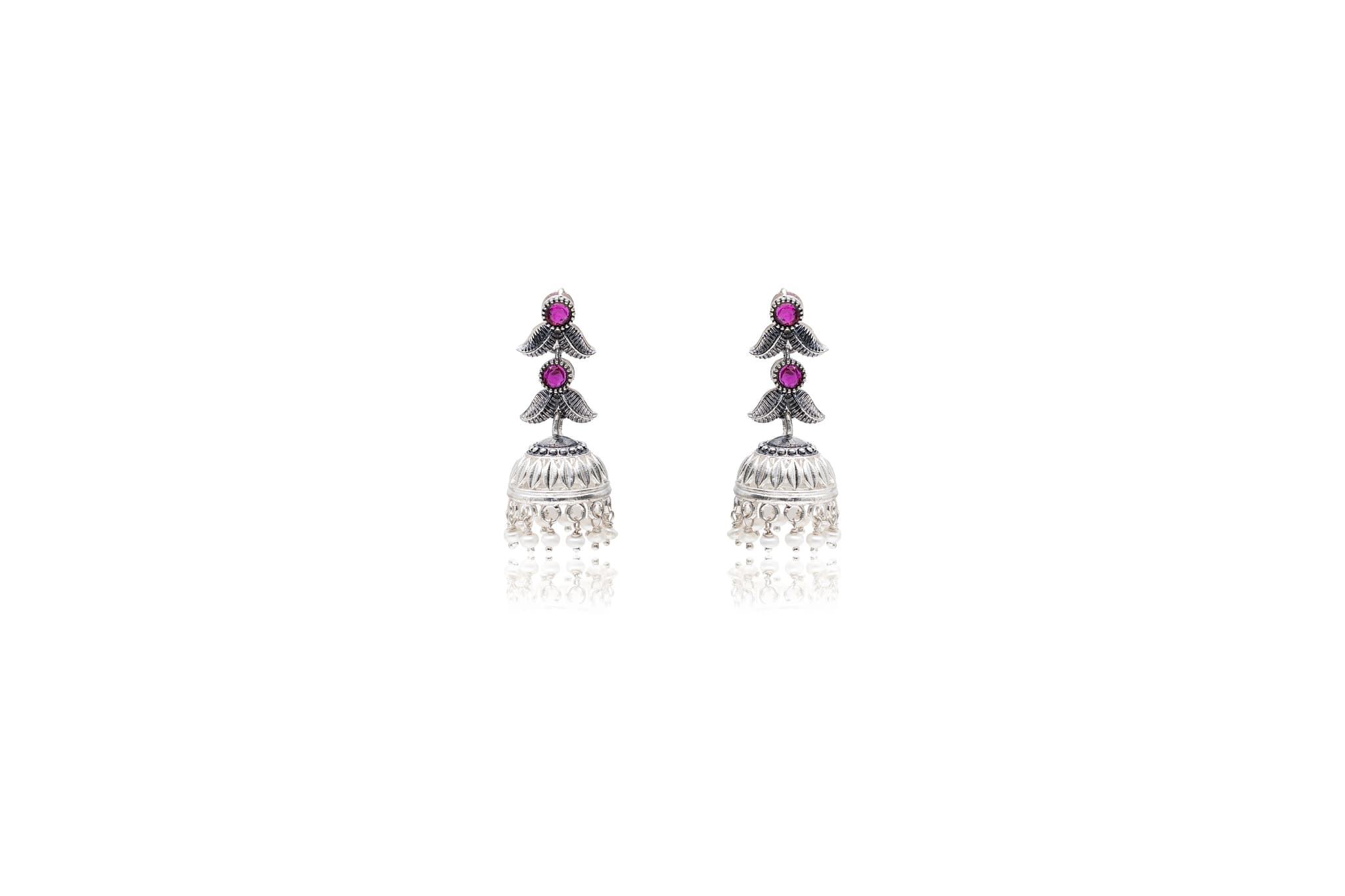 FOREST  WHISPER SILVER NECKLACE SET