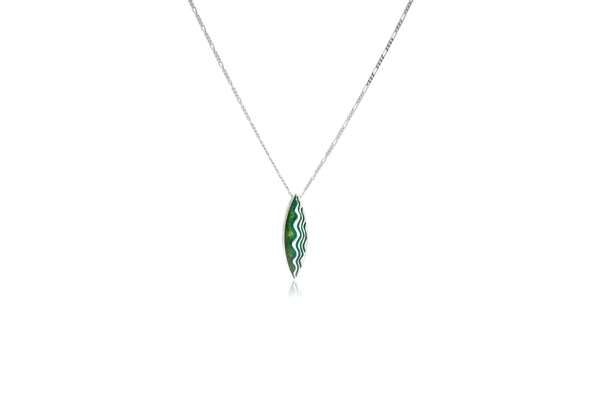 SILVER STREAM  PENDANT SET