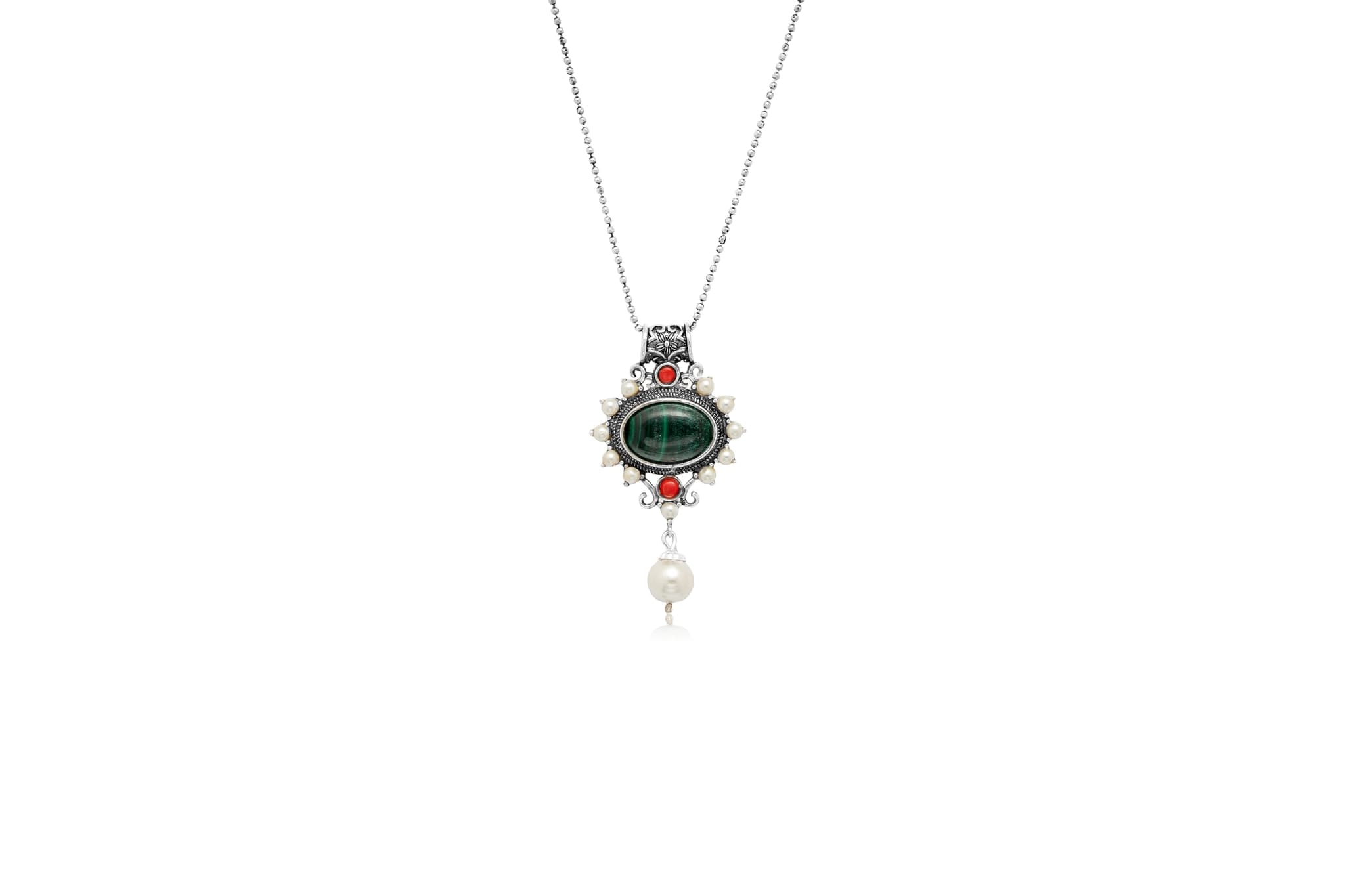CLASSIC IMPERIAL SILVER PENDANT