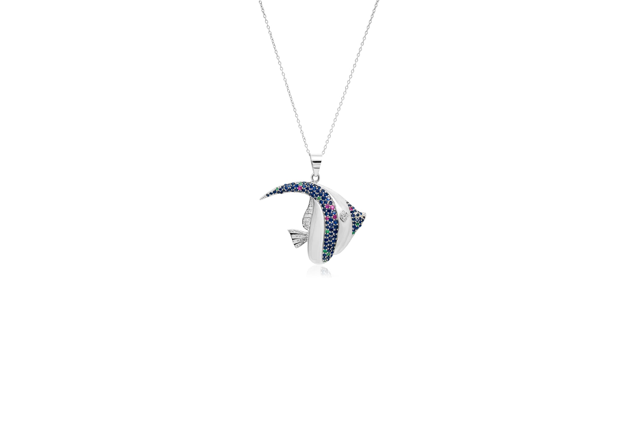 Silver Fish Pendant