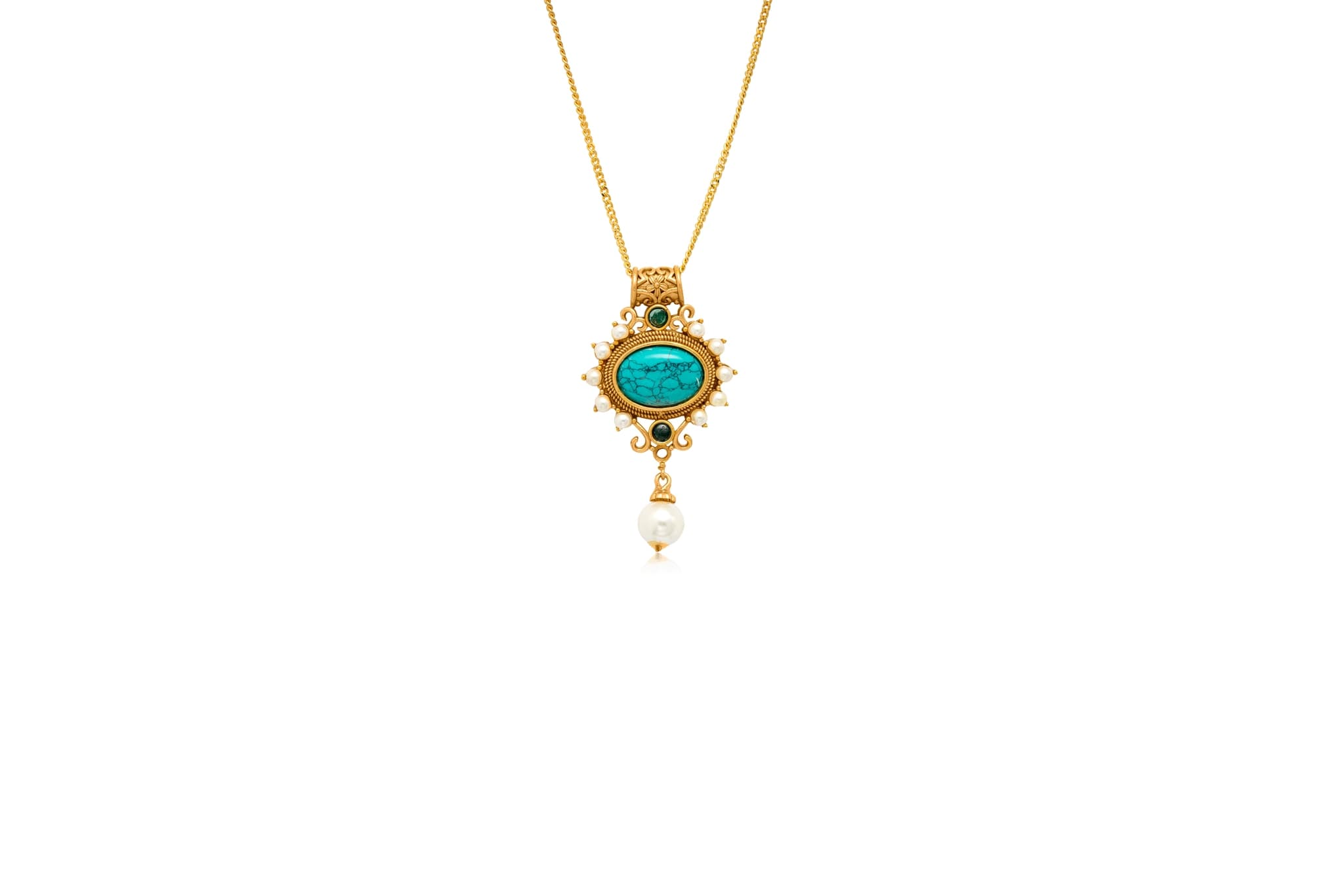 CLASSIC IMPERIAL SILVER PENDANT