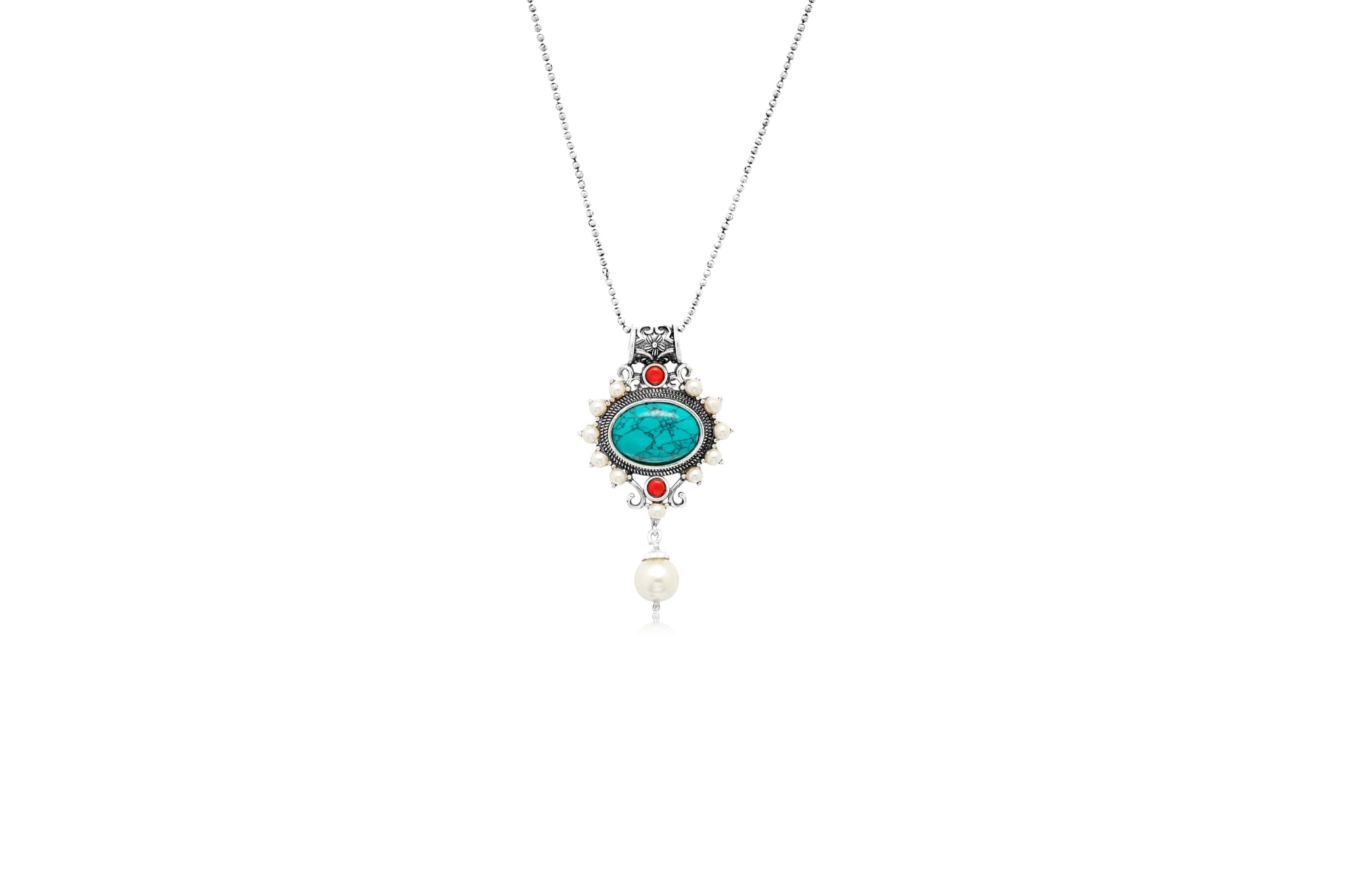 CLASSIC IMPERIAL SILVER PENDANT